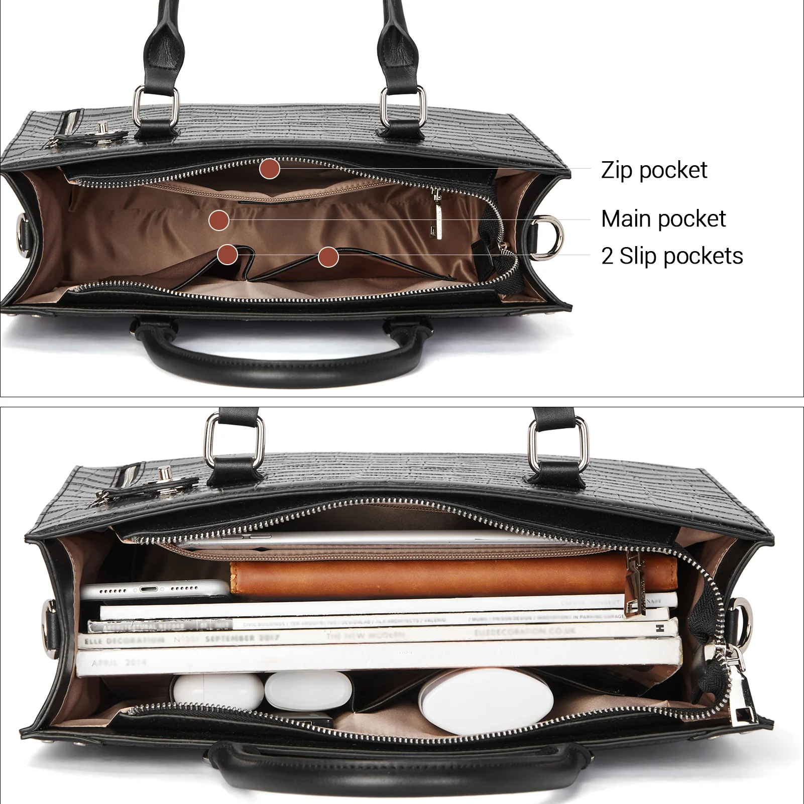 Cruze Timeless Leather Designer Handbag for Any Occasion - Image 19