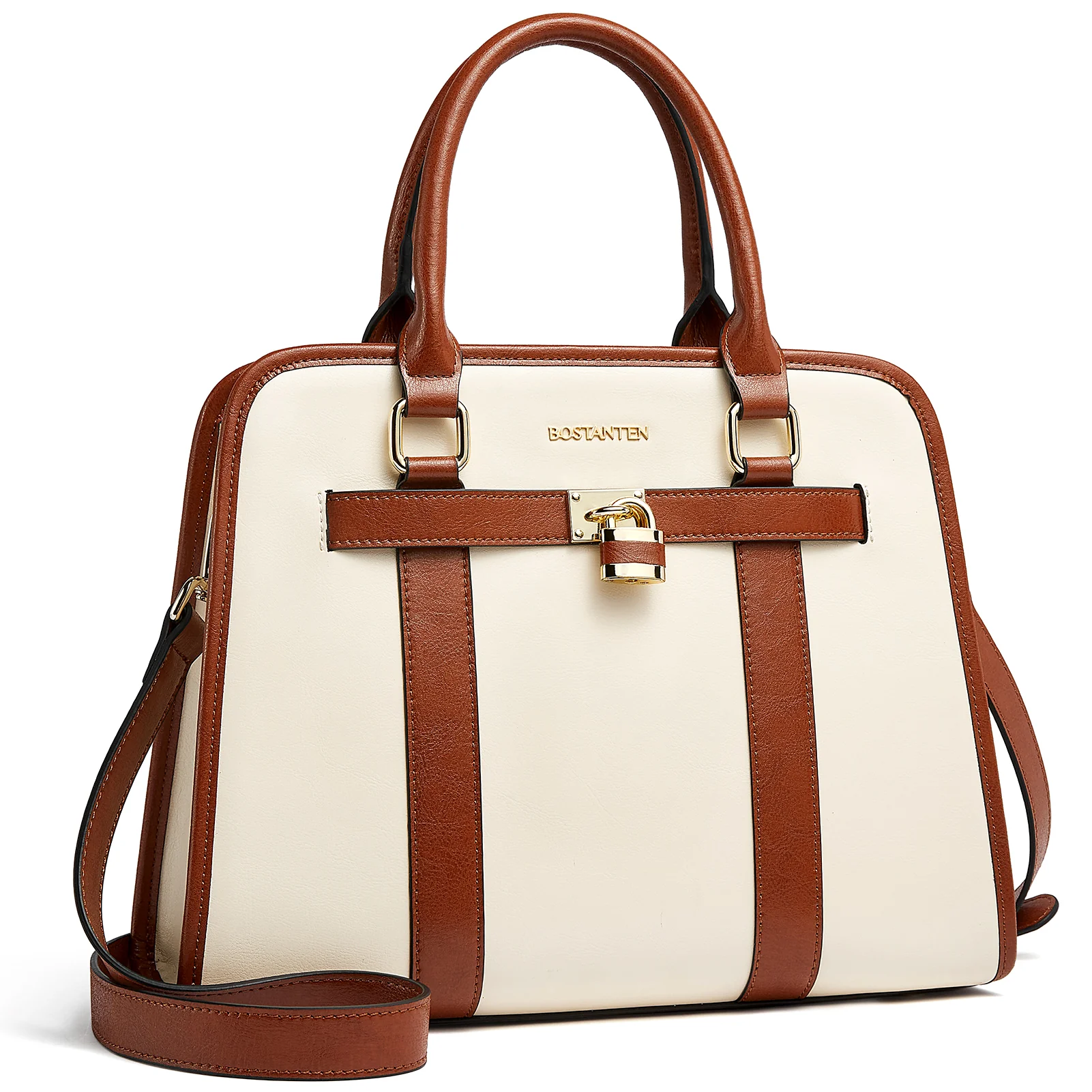 Cruze Stylish Two-Tone Top Handle Work Bag for the Modern Woman - Image 4