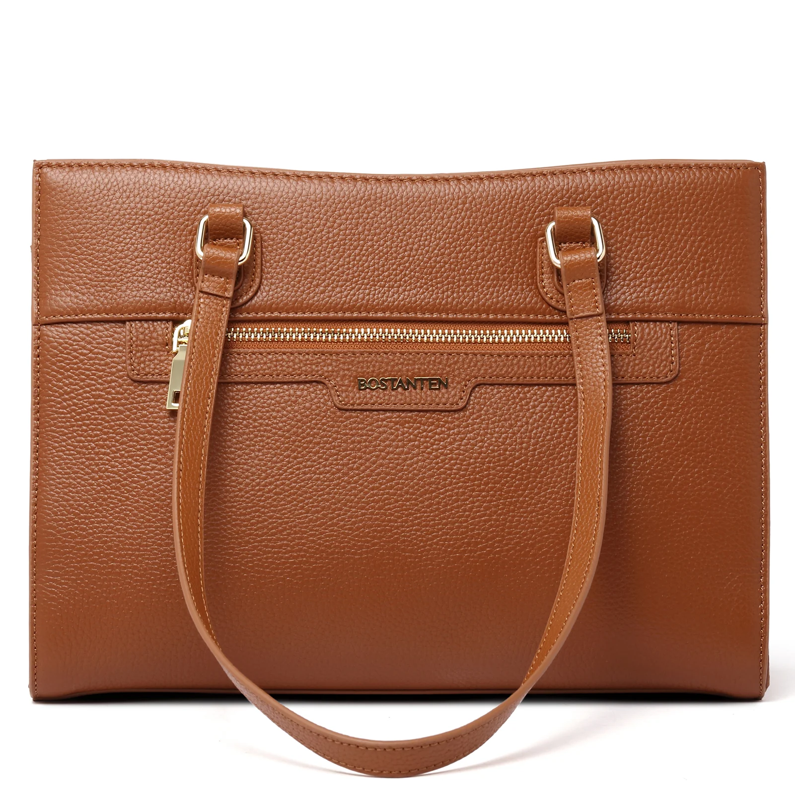 BOSTANTEN Women Leather Handbags Designer Satchel Purses Work Top Handle Shoulder Tote Bag for Travel Daily - Image 10
