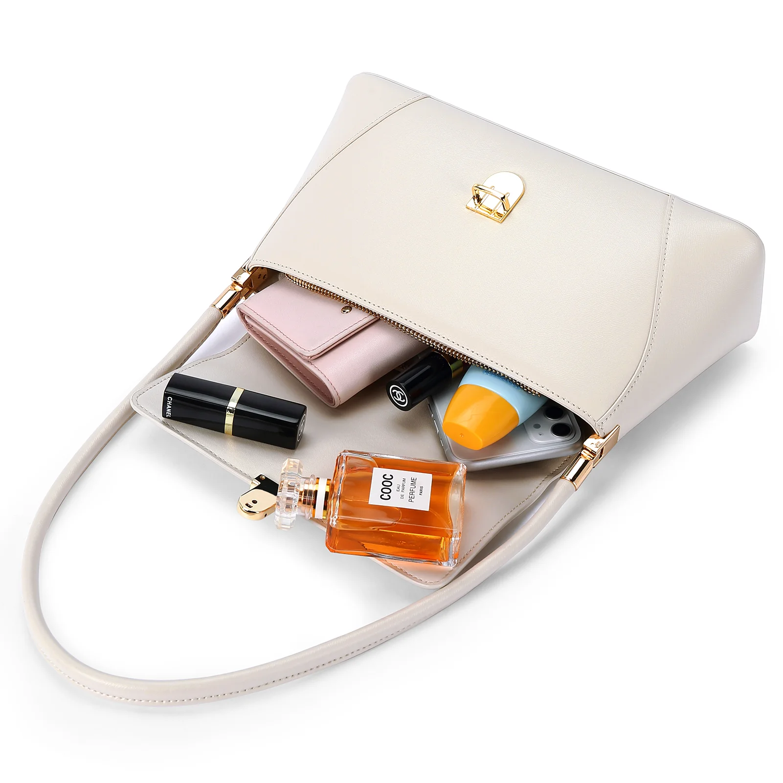 Cella Sleek and Soft Leather Shoulder Bag for Women - Comfort and Style Combined - Image 7