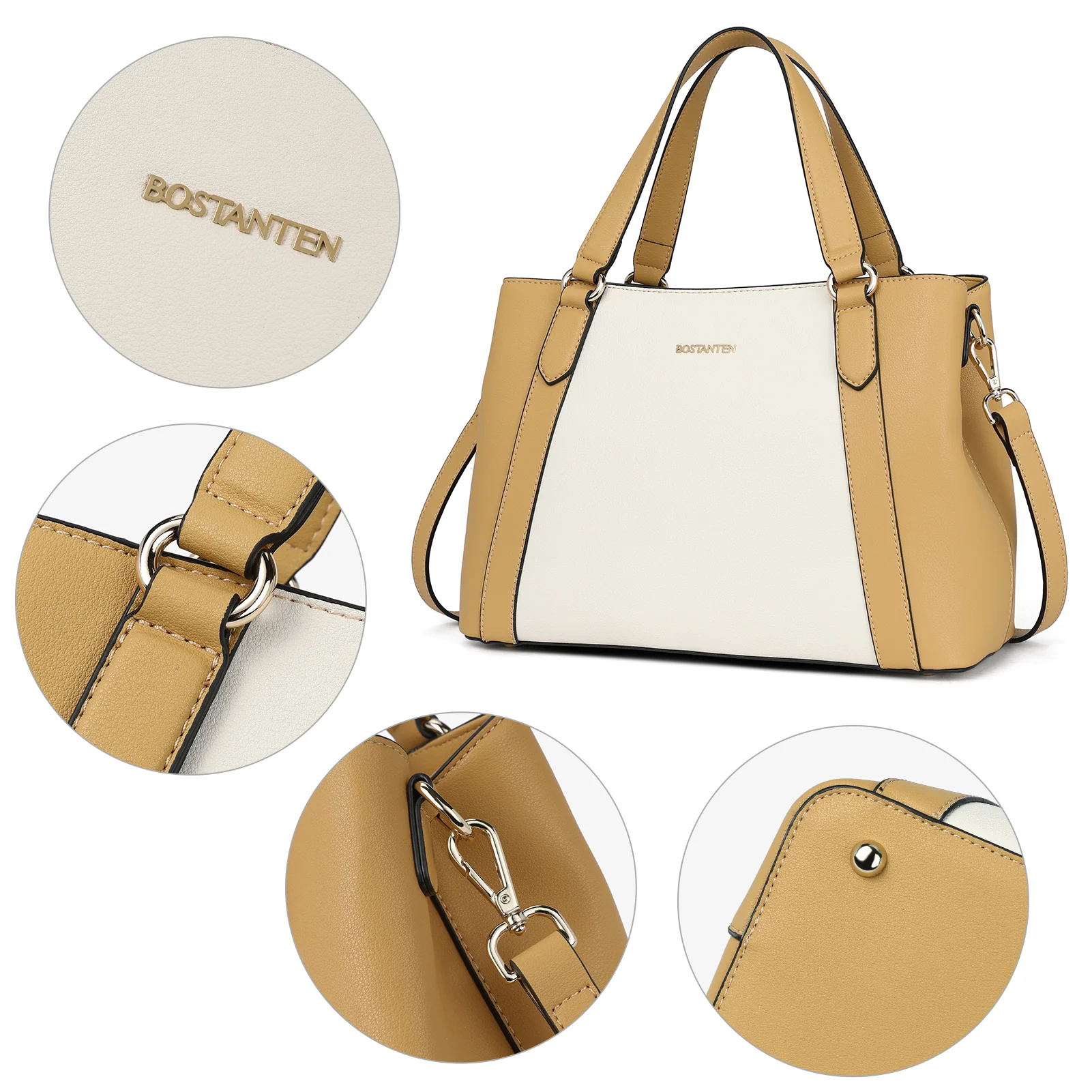 Otilia Luxurious Designer Satchel Handbag - Image 10