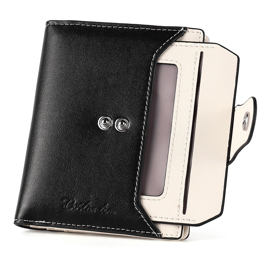 Lnna Small Wallet Zippered Checkbook Cover — ID Window - Image 12
