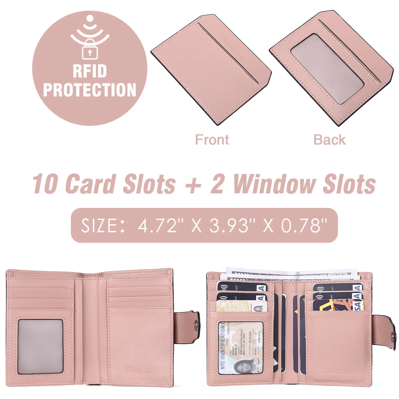 Rozenn Designer Purses For Women ——Leather Wallet - Image 25