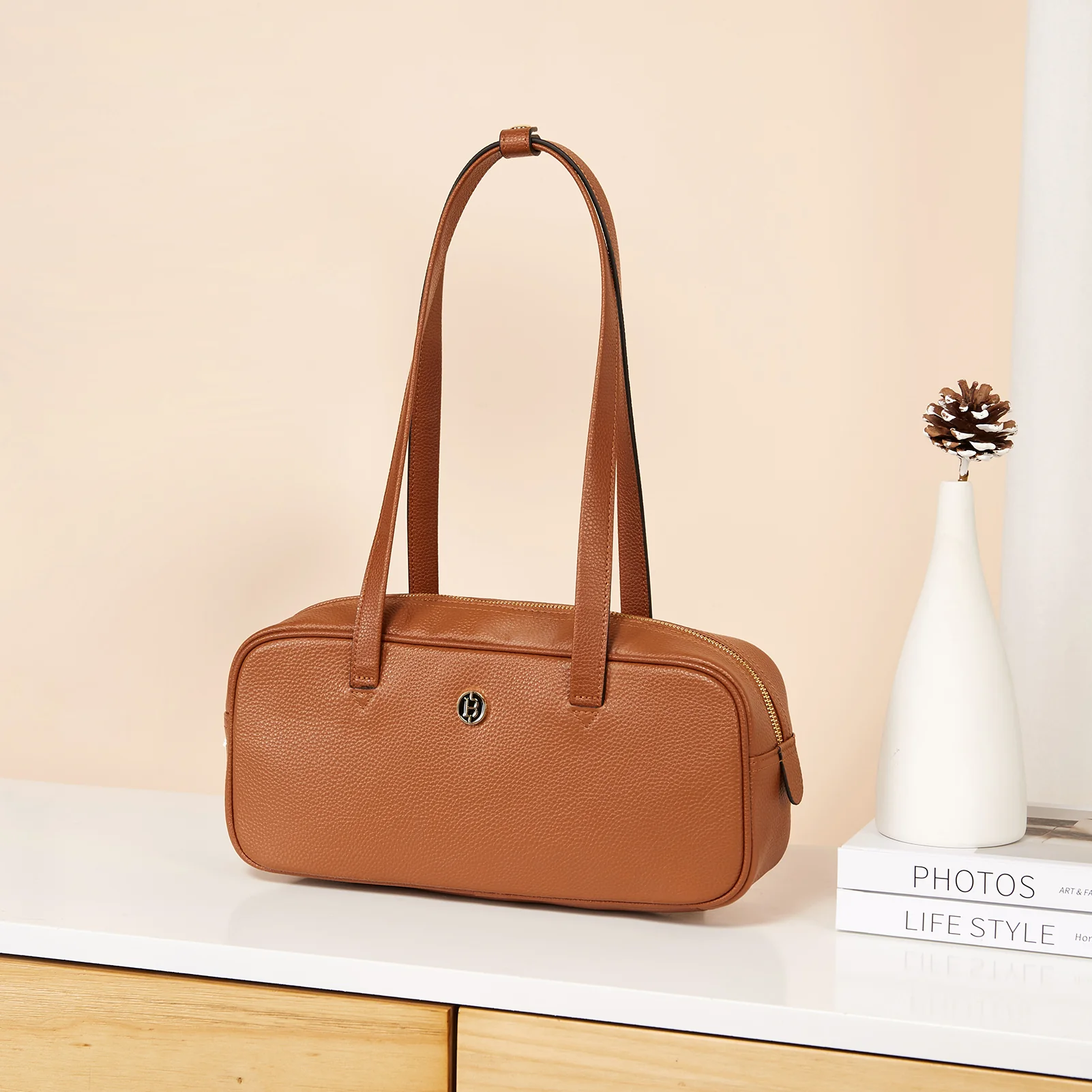 BOSTANTEN Women Satchel Handbags Designer Shoulder Bags Genuine Leather Top Handle Purses - Image 11