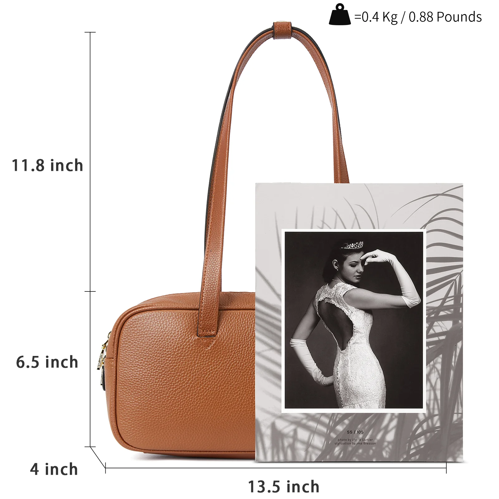 BOSTANTEN Women Satchel Handbags Designer Shoulder Bags Genuine Leather Top Handle Purses - Image 13
