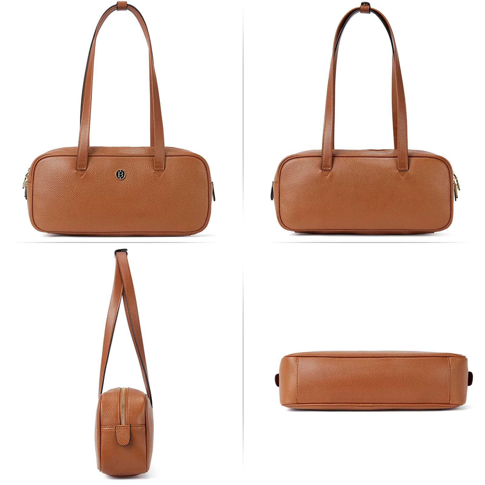 BOSTANTEN Women Satchel Handbags Designer Shoulder Bags Genuine Leather Top Handle Purses - Image 15