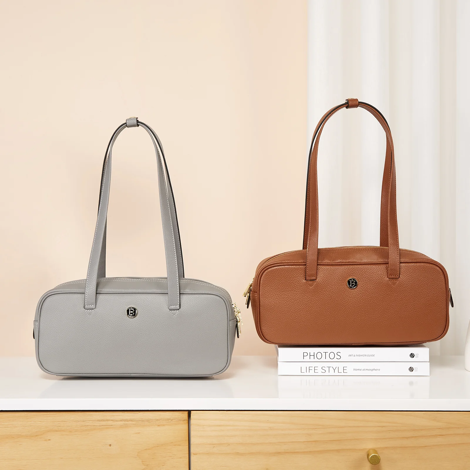 BOSTANTEN Women Satchel Handbags Designer Shoulder Bags Genuine Leather Top Handle Purses - Image 17