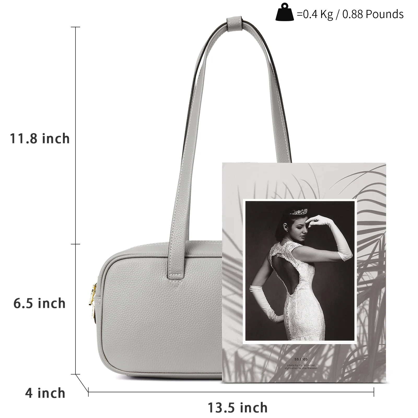 BOSTANTEN Women Satchel Handbags Designer Shoulder Bags Genuine Leather Top Handle Purses - Image 5