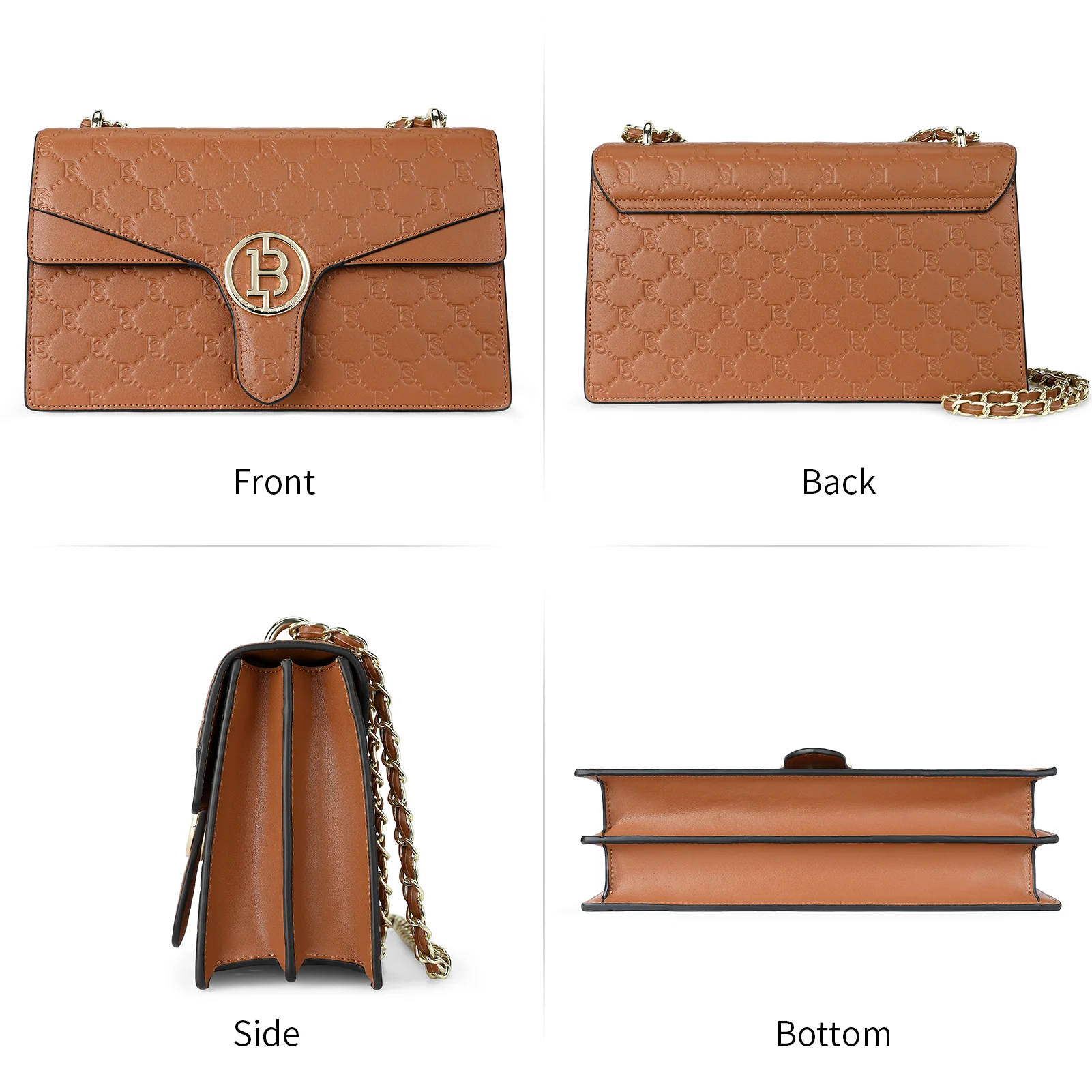 Nola Elegant Leather Shoulder Bag for Women - Perfect for Commuting - Image 10