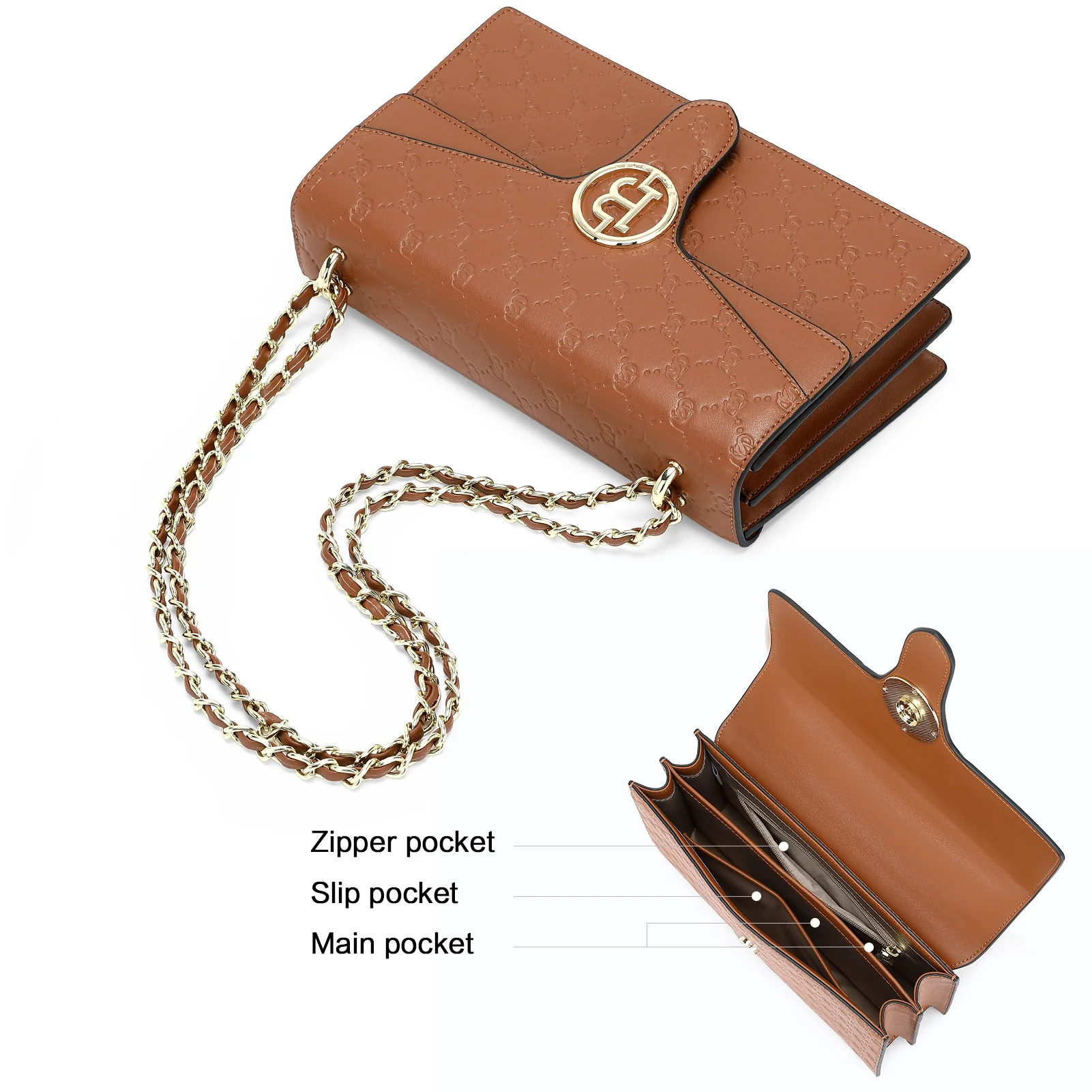 Nola Elegant Leather Shoulder Bag for Women - Perfect for Commuting - Image 11