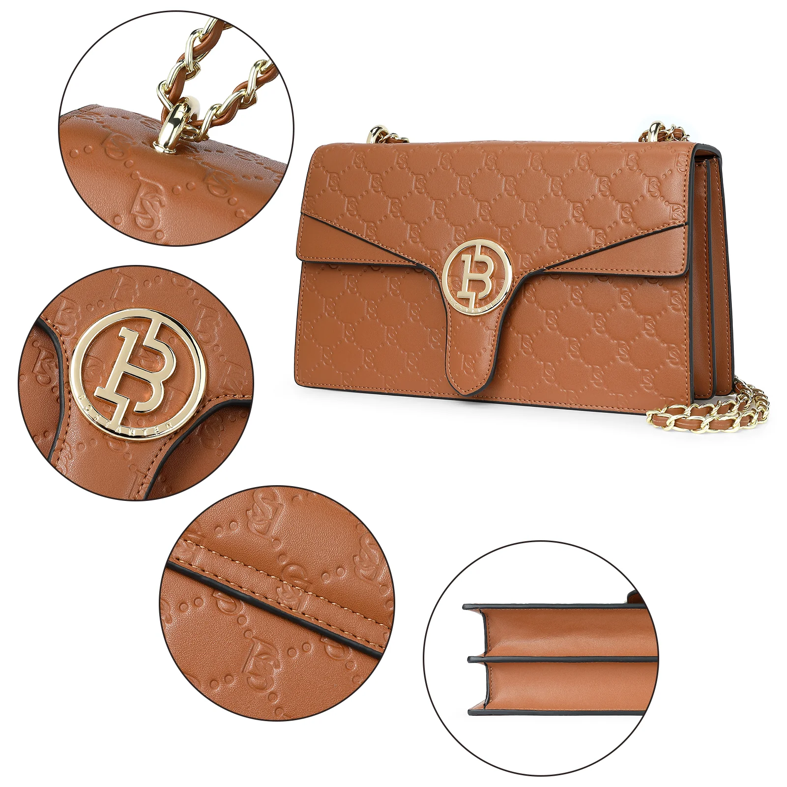 Nola Elegant Leather Shoulder Bag for Women - Perfect for Commuting - Image 14