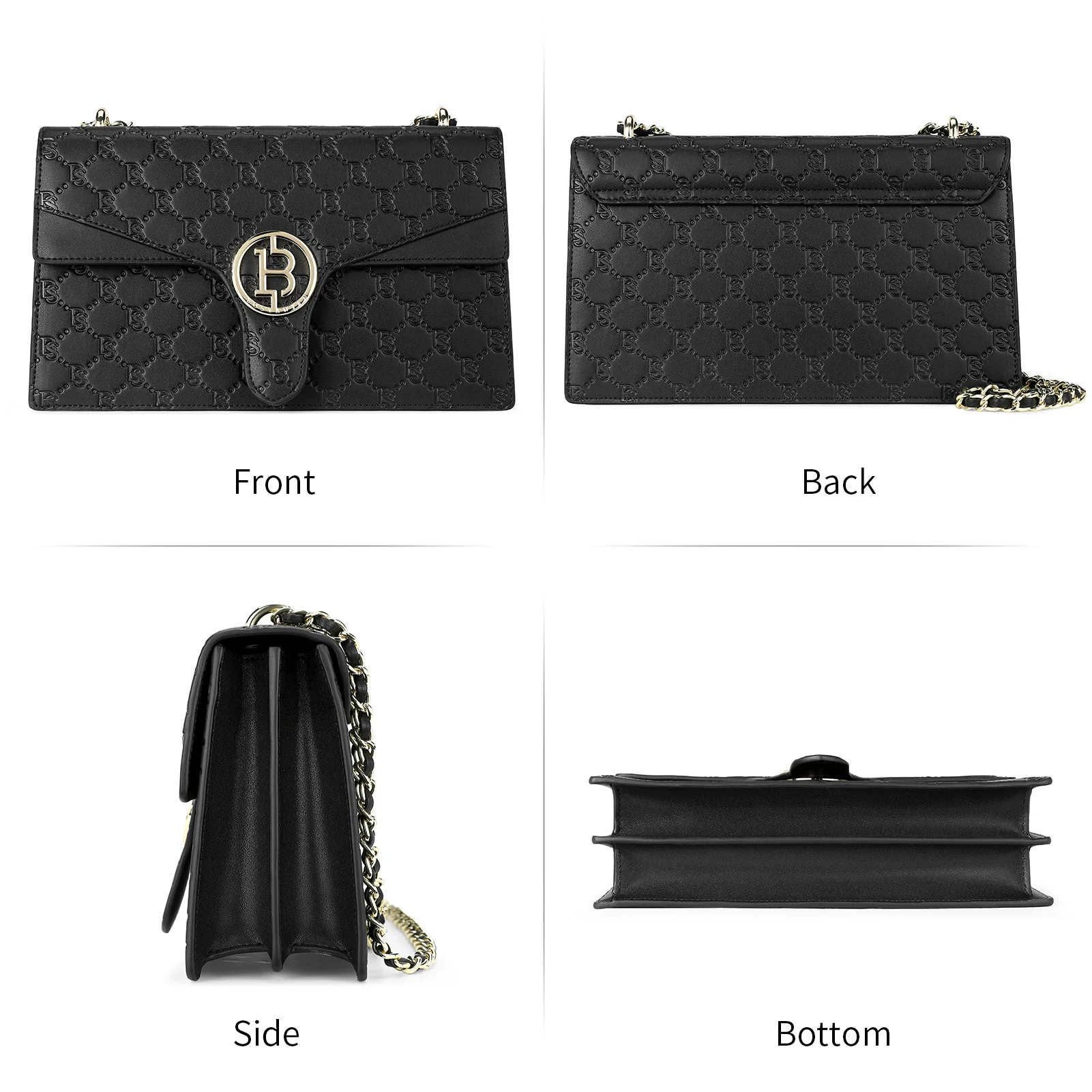 Nola Elegant Leather Shoulder Bag for Women - Perfect for Commuting - Image 3