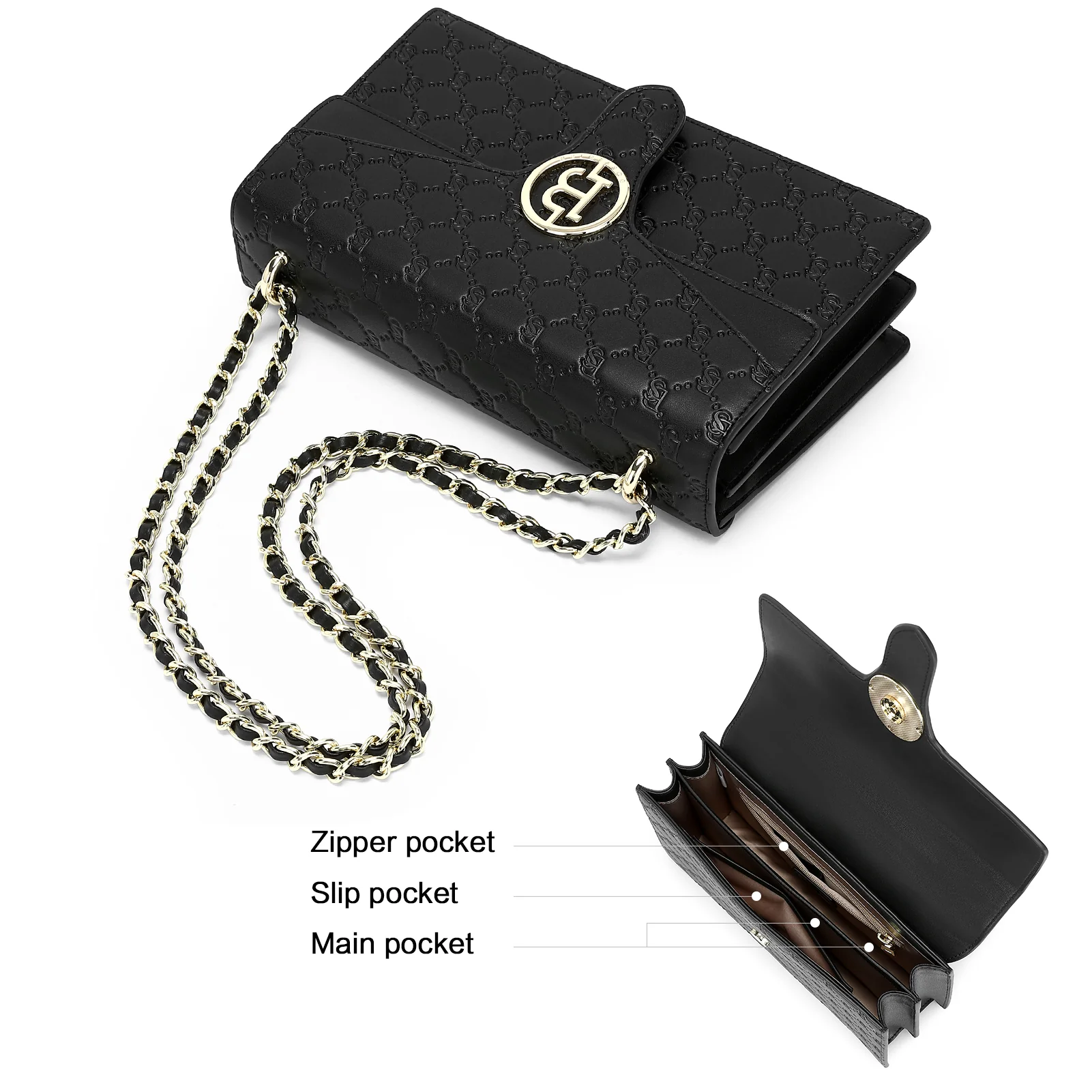 Nola Elegant Leather Shoulder Bag for Women - Perfect for Commuting - Image 4