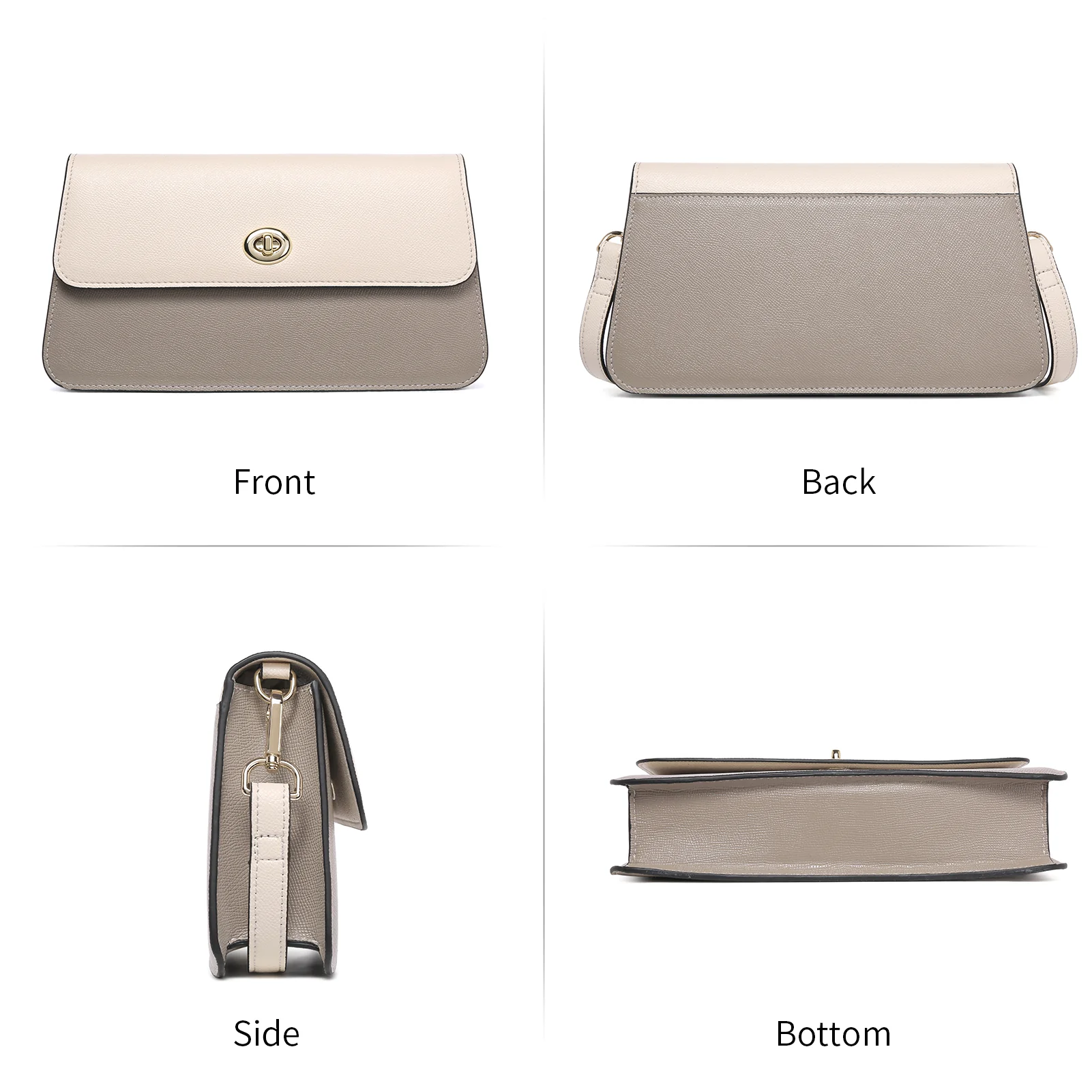 Nola Leather Shoulder Bags for Women - Classic Style and Timeless Elegance - Image 5