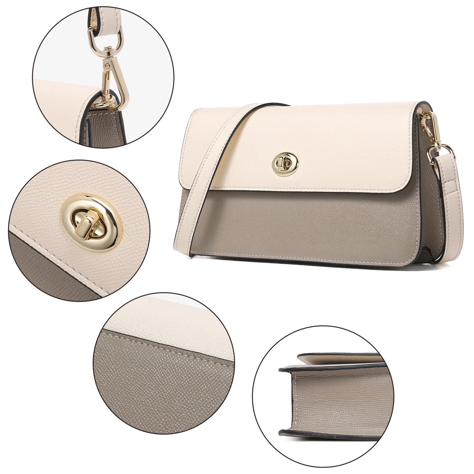 Nola Leather Shoulder Bags for Women - Classic Style and Timeless Elegance - Image 6