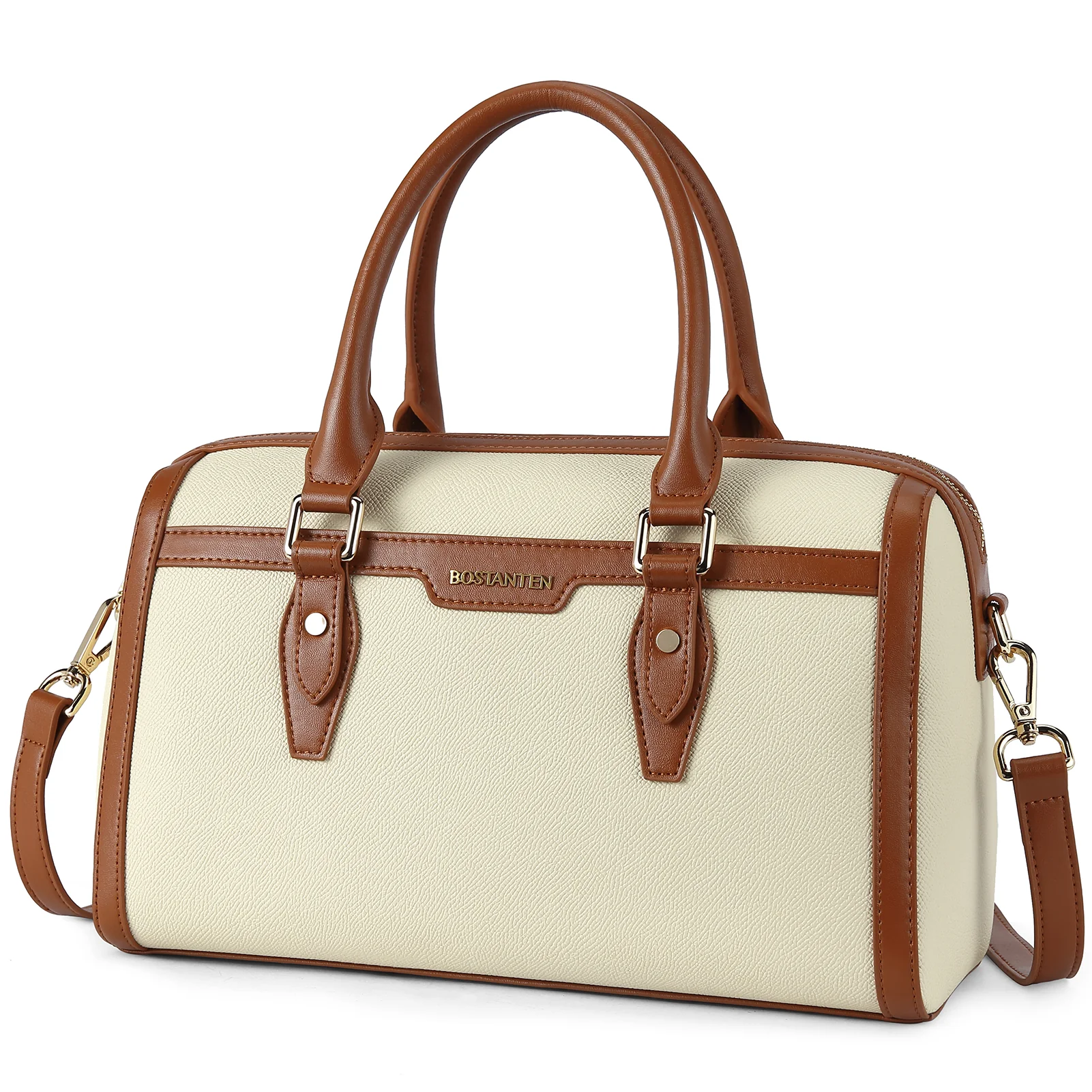 BOSTANTEN Womens Handbags Genuine Leather Designer Tote Bag Ladies Top Handle Bag Crossbody Satchel Purse - Image 3