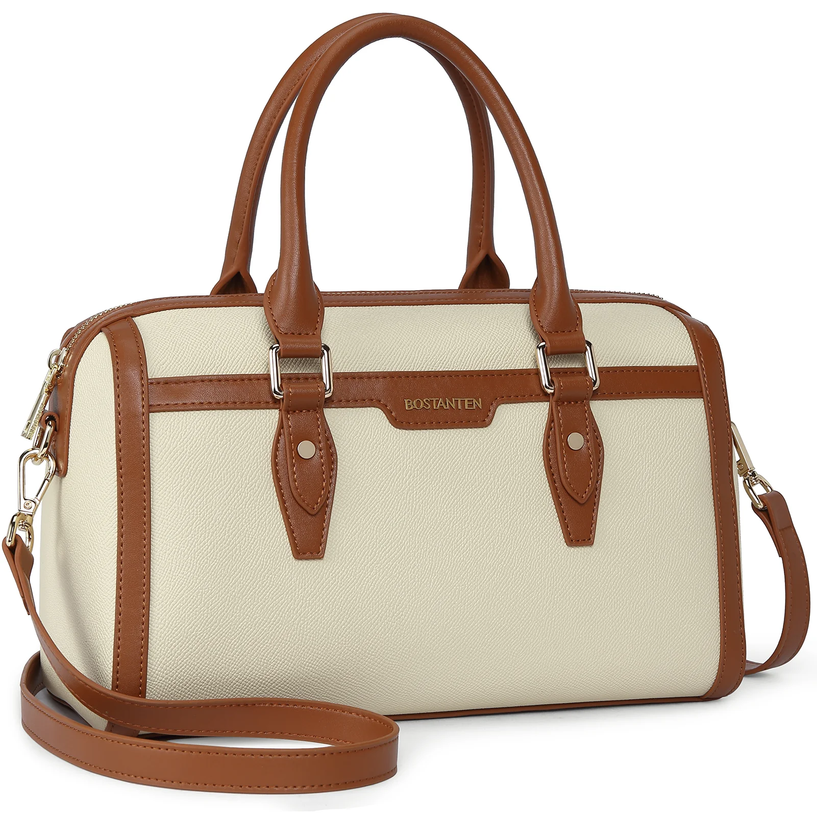 BOSTANTEN Womens Handbags Genuine Leather Designer Tote Bag Ladies Top Handle Bag Crossbody Satchel Purse - Image 4