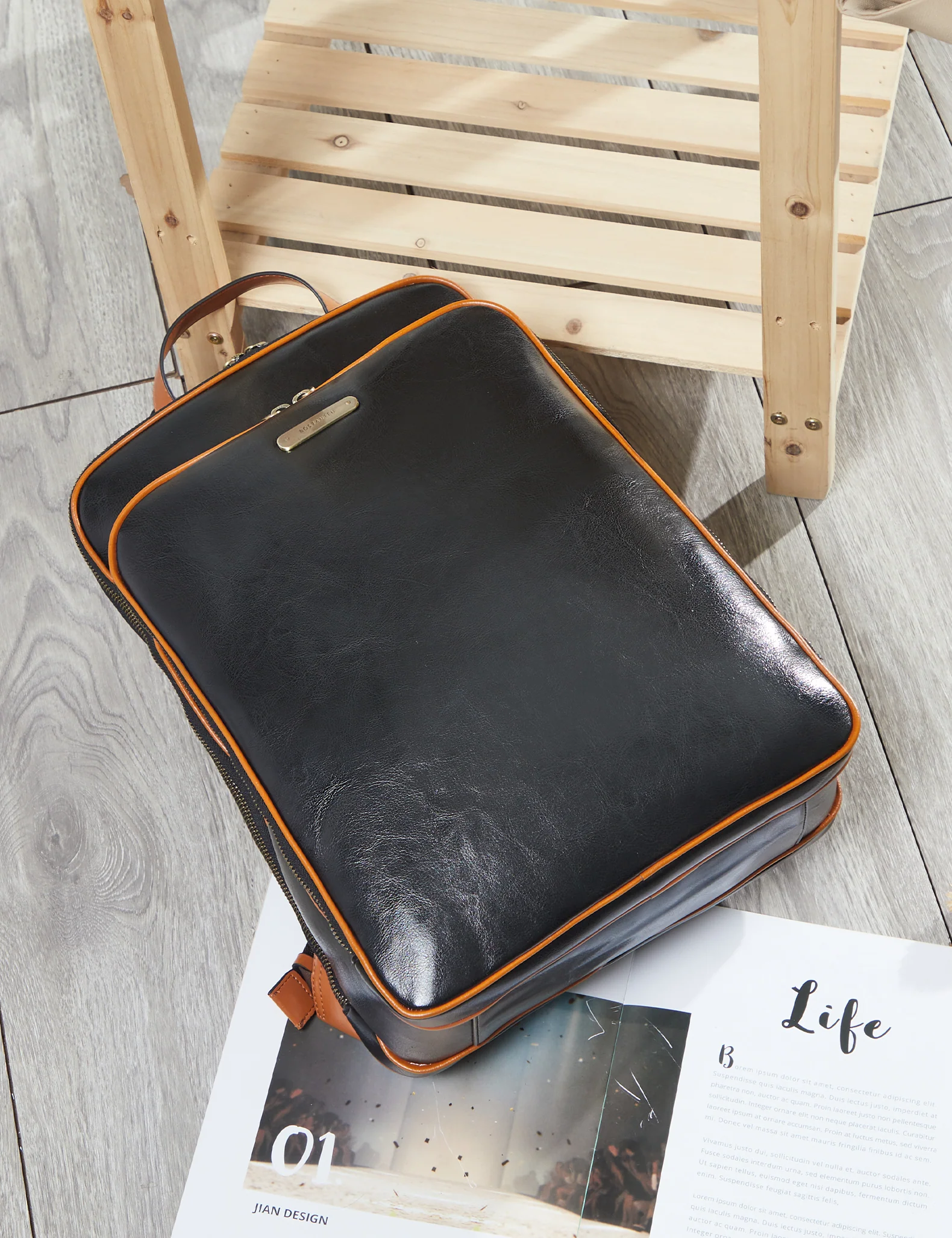 Vrba Women 's Computer Backpacks for Business Travel - Image 14