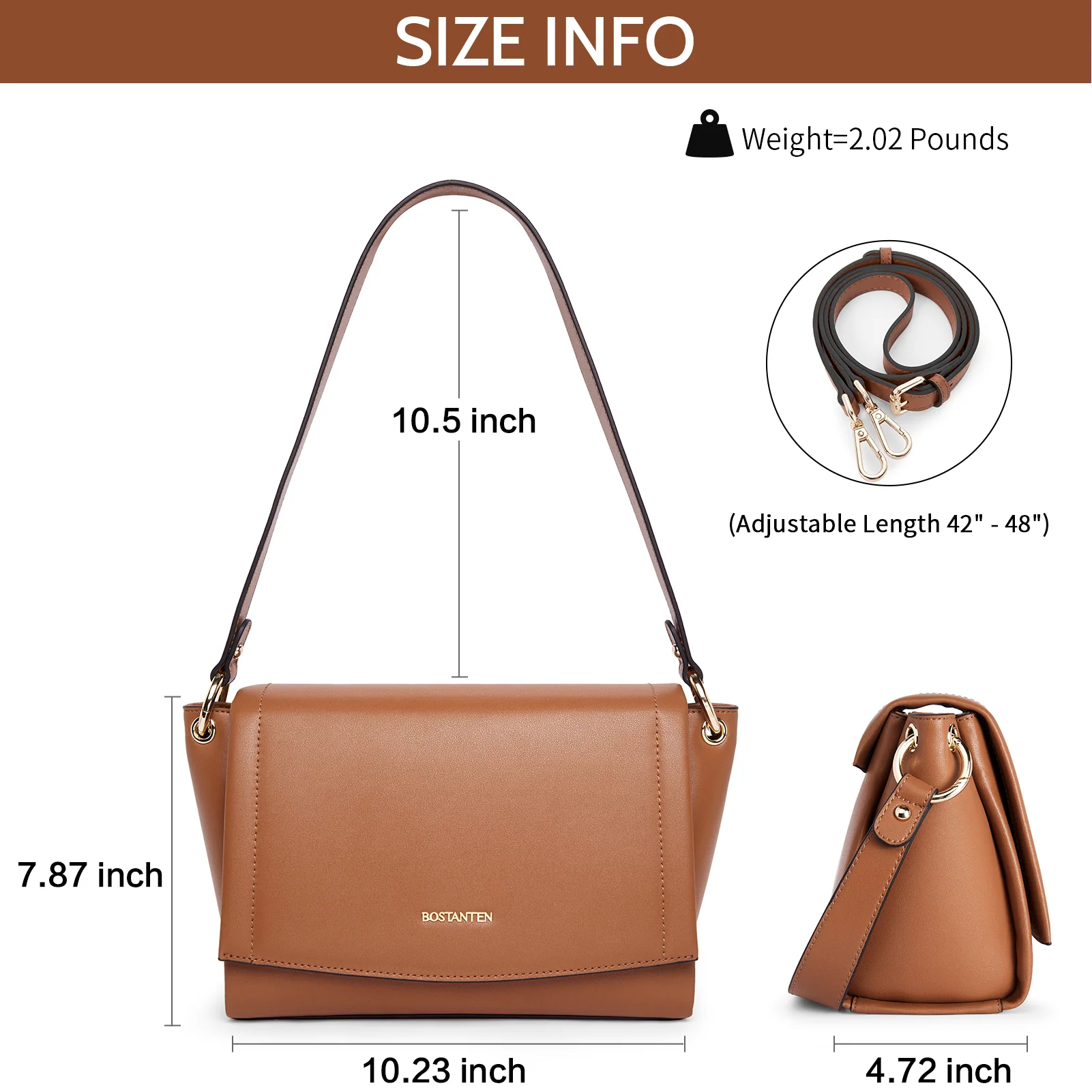 Nola Small Shoulder Bags for Women: Compact and Chic Handbags for On-the-Go Style - Image 8