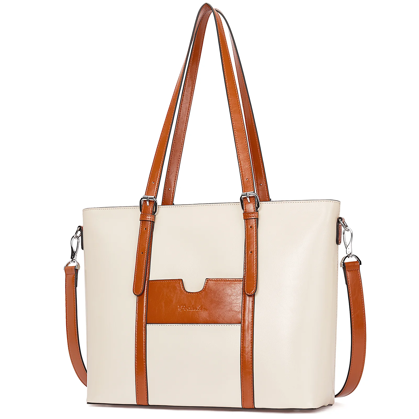Carol Women Briefcase - Vintage Tote - Image 21