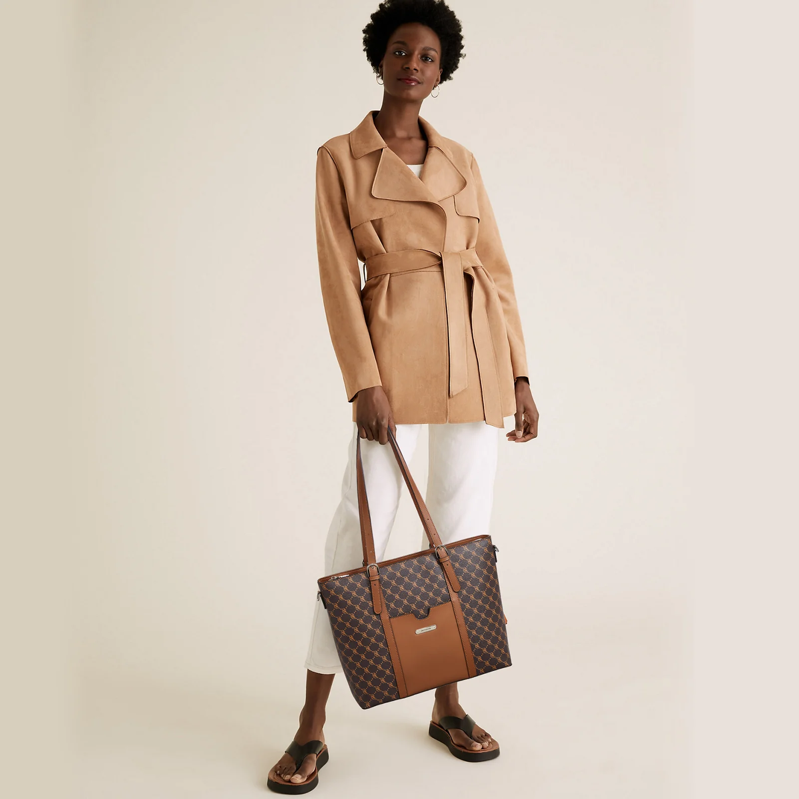 Carol Women Briefcase - Vintage Tote - Image 23