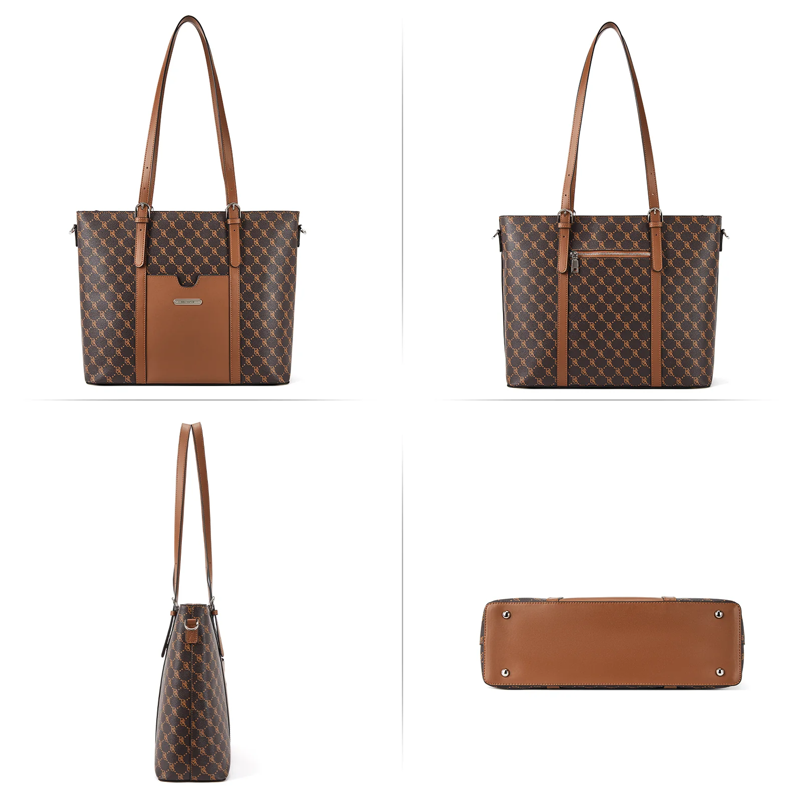 Carol Women Briefcase - Vintage Tote - Image 27