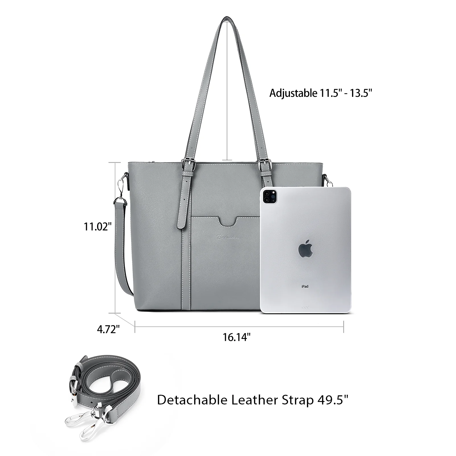 Carol Women Briefcase - Vintage Tote - Image 50