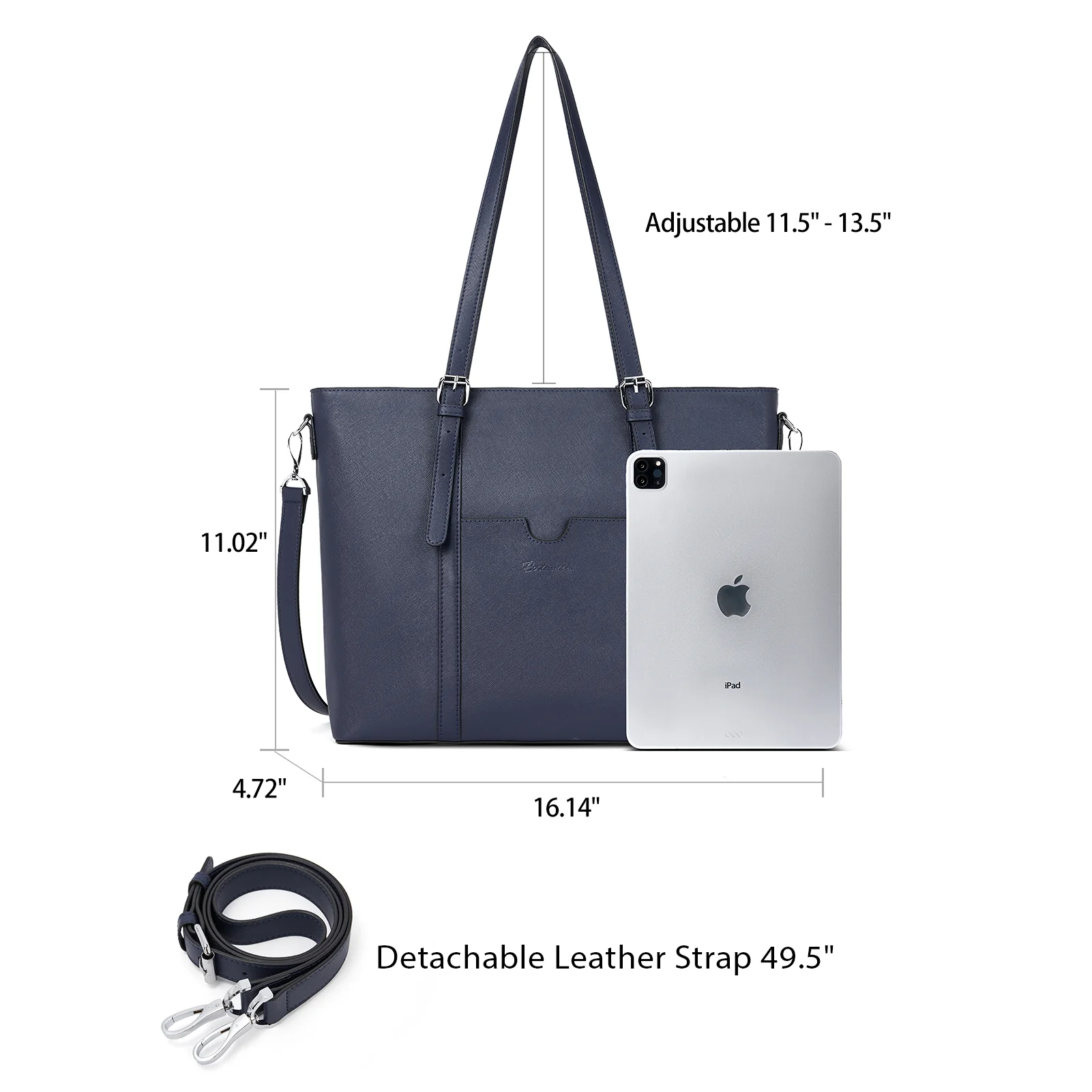 Carol Women Briefcase - Vintage Tote - Image 60