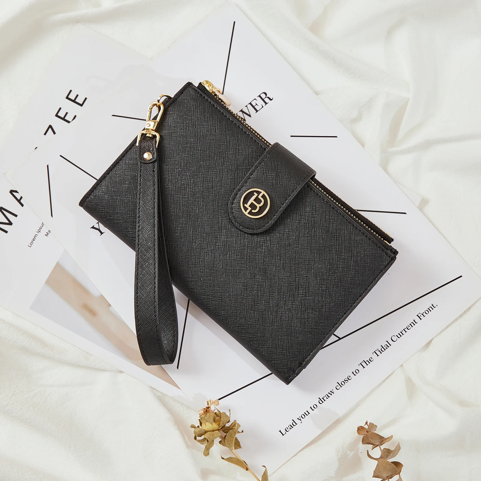 Rozenn  Slim Wallet Leather —— Multi-Function - Image 17