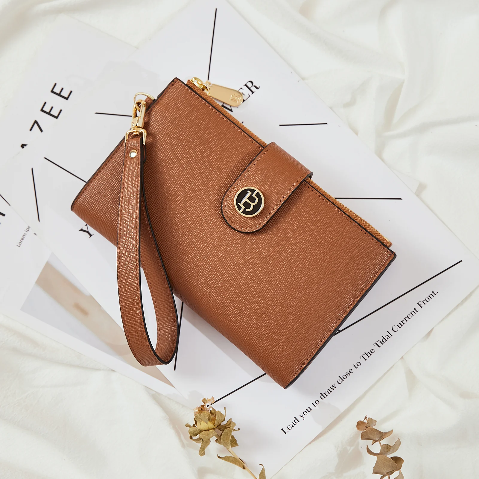 Rozenn  Slim Wallet Leather —— Multi-Function - Image 25
