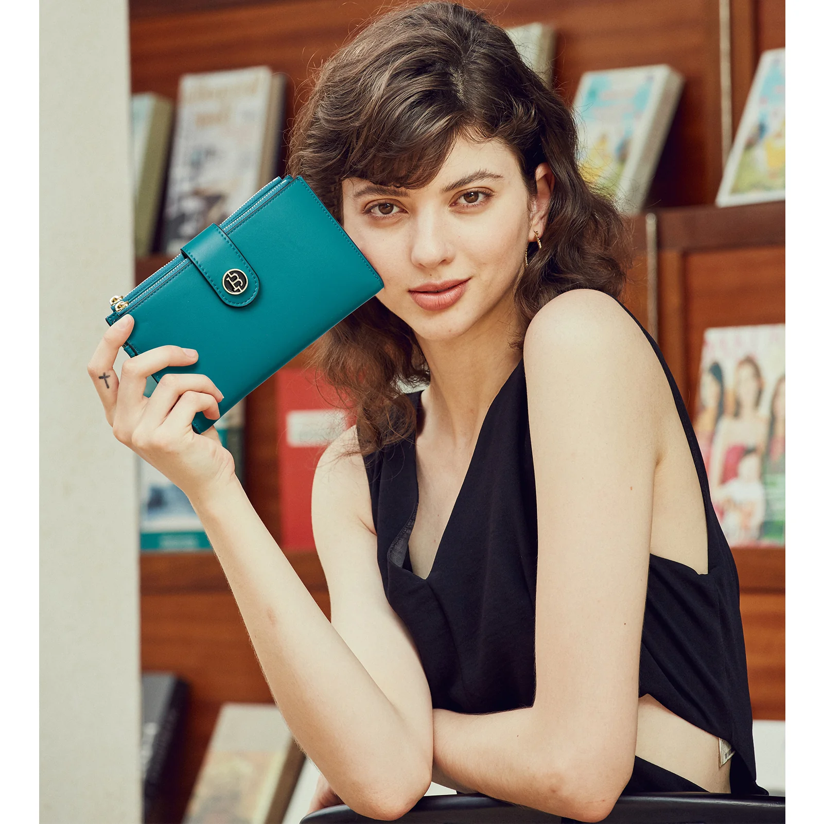 Rozenn  Slim Wallet Leather —— Multi-Function - Image 27