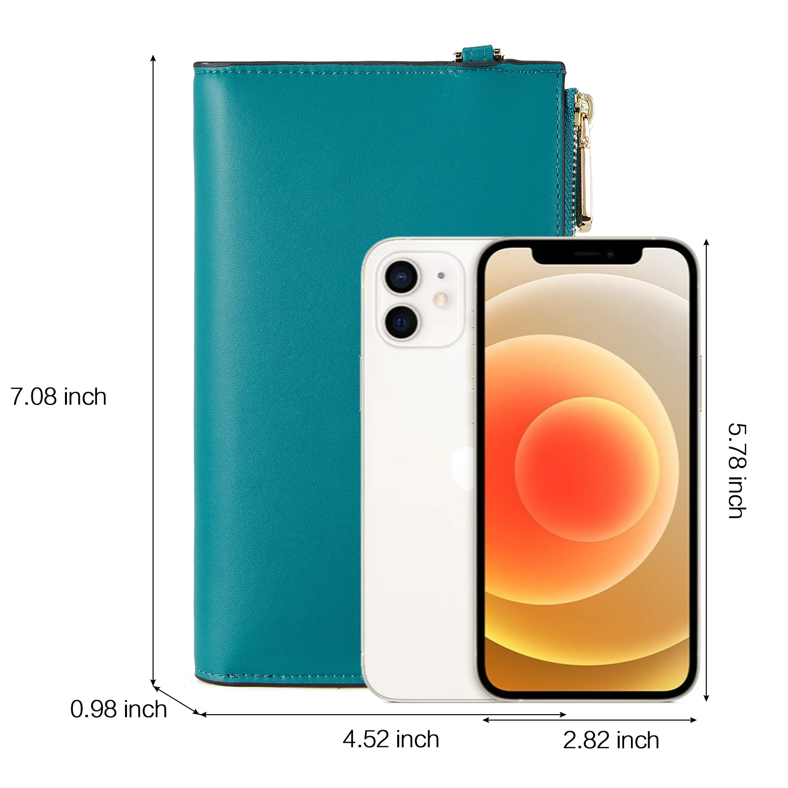 Rozenn  Slim Wallet Leather —— Multi-Function - Image 28