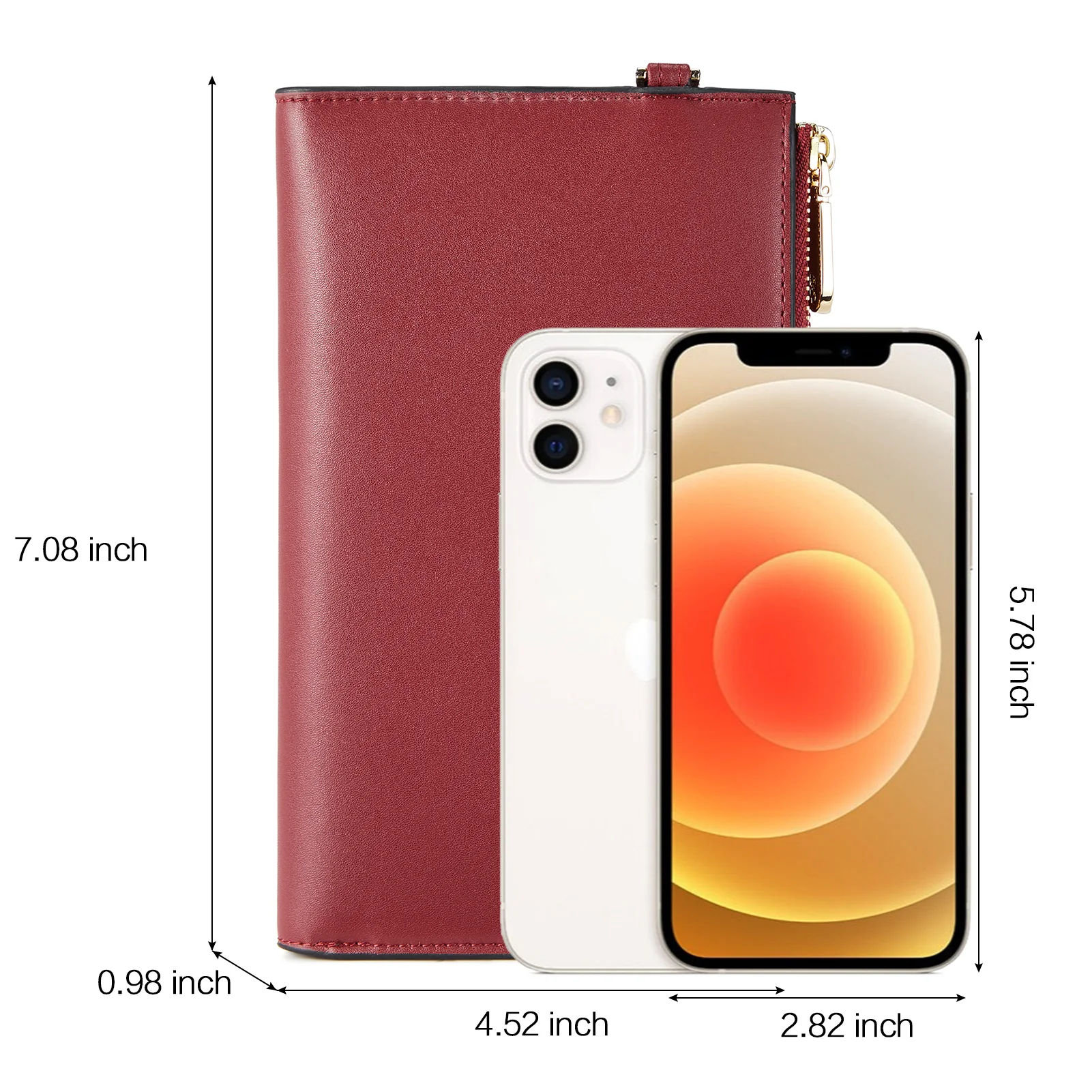 Rozenn  Slim Wallet Leather —— Multi-Function - Image 3