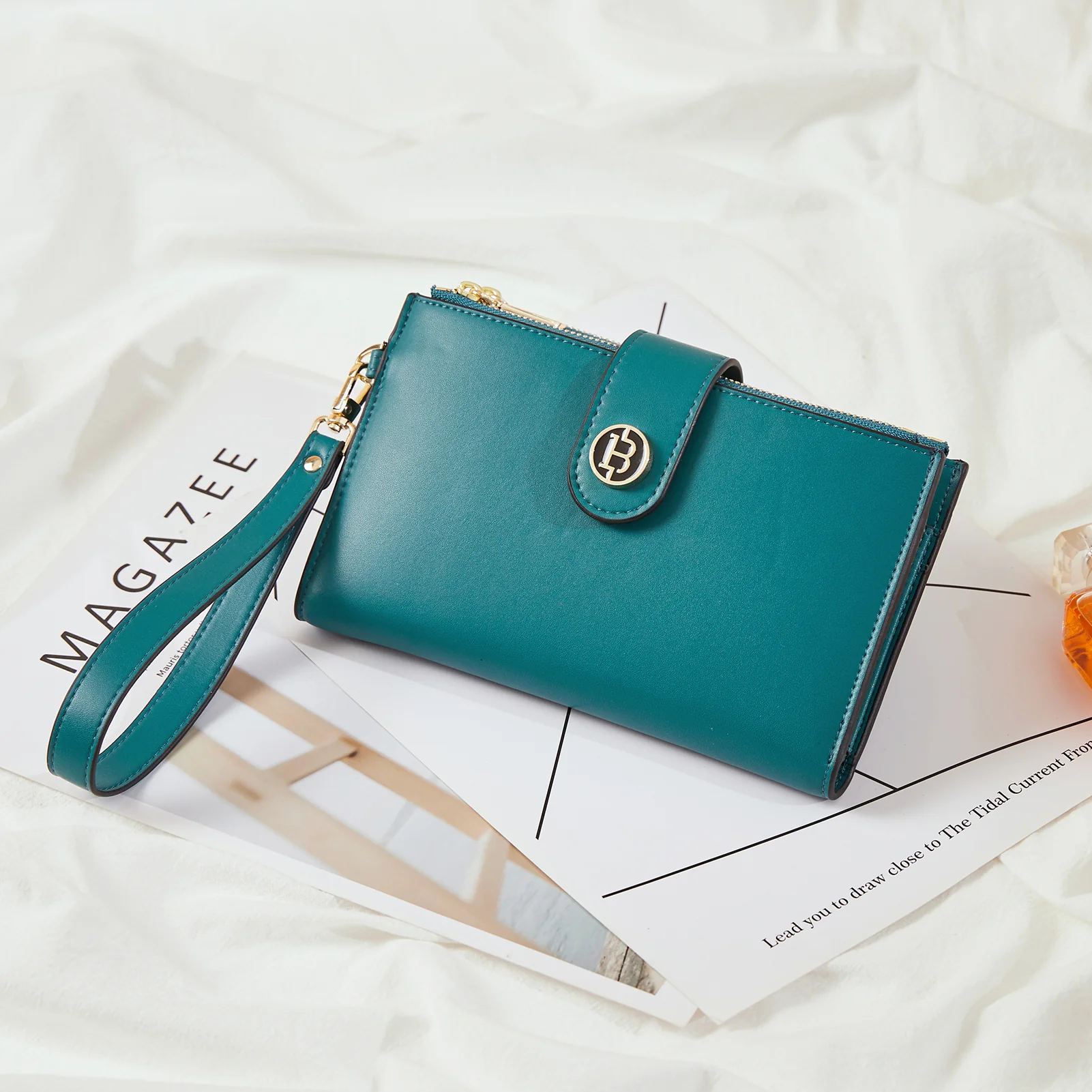 Rozenn  Slim Wallet Leather —— Multi-Function - Image 33