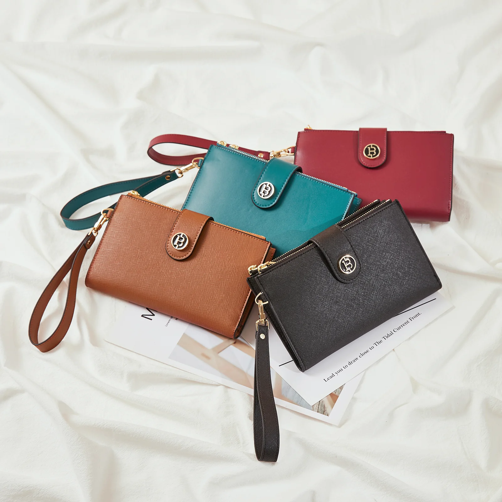 Rozenn  Slim Wallet Leather —— Multi-Function - Image 34