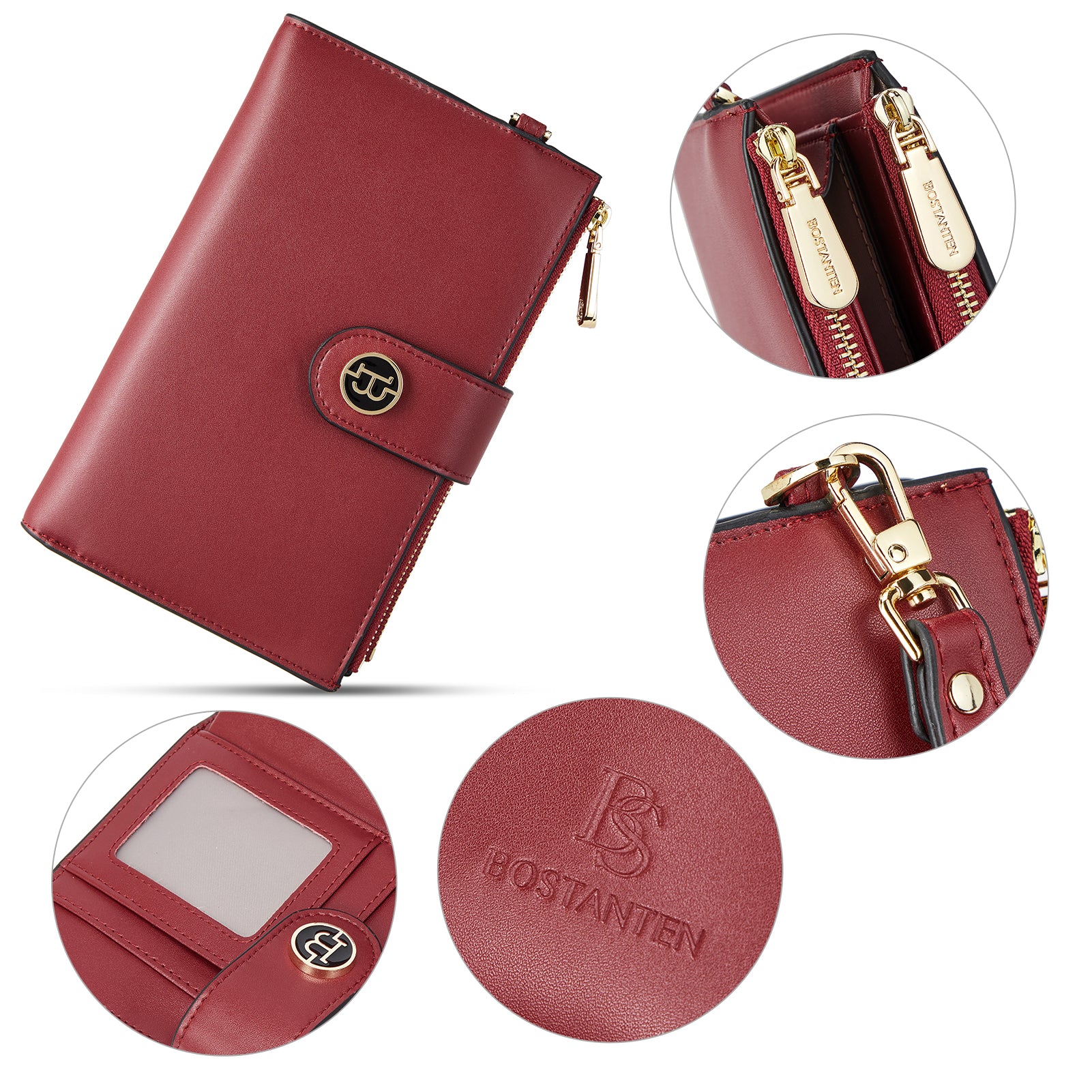 Rozenn  Slim Wallet Leather —— Multi-Function - Image 5