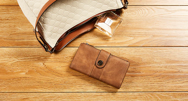BOSTANTEN Womens Leather Wallets RFID Blocking Large Capacity Trifold Card Holder Ladies Phone Clutch - Image 7