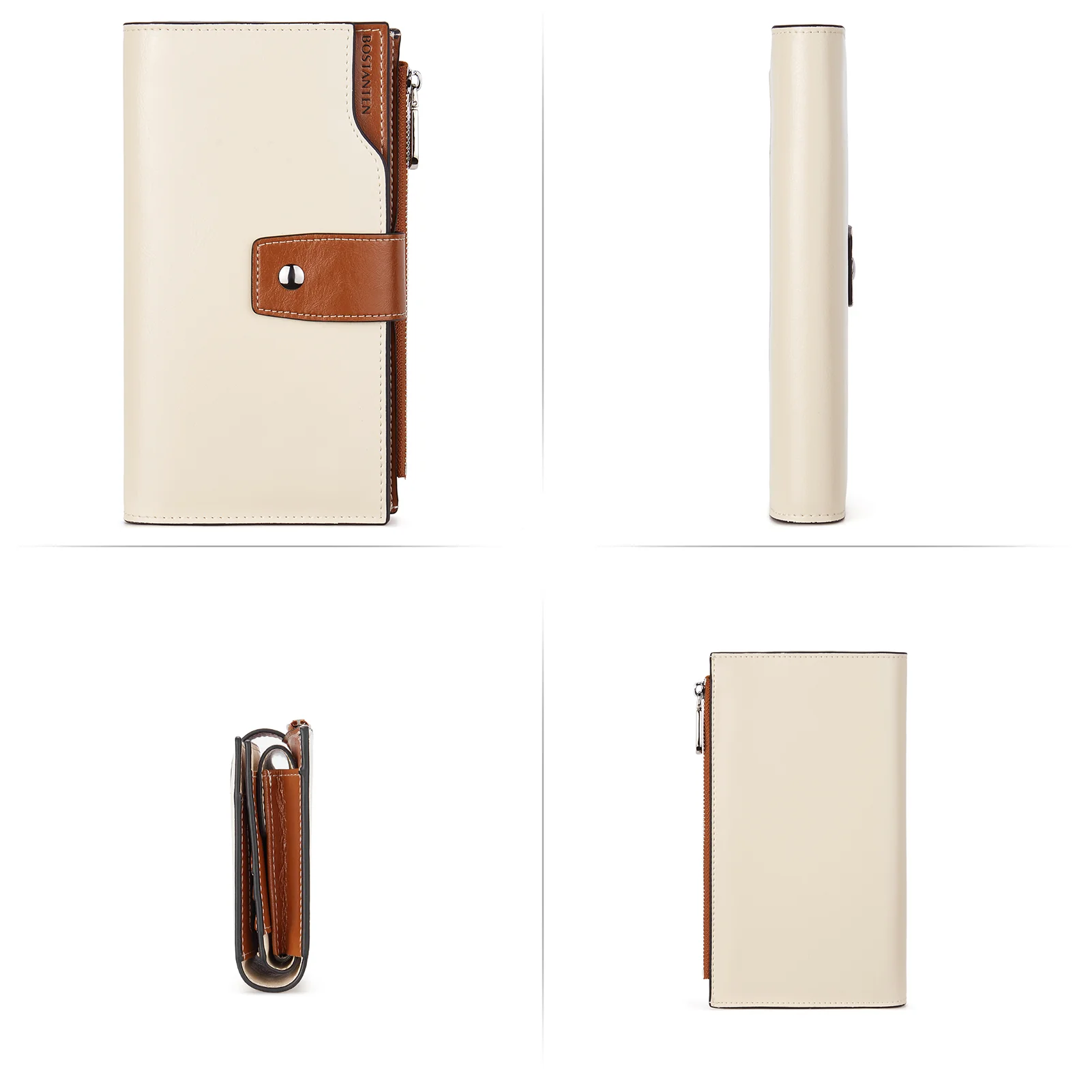 Lnna Genuine Leather RFID Wallets With Checkbooks - Cash Clutch - Image 15