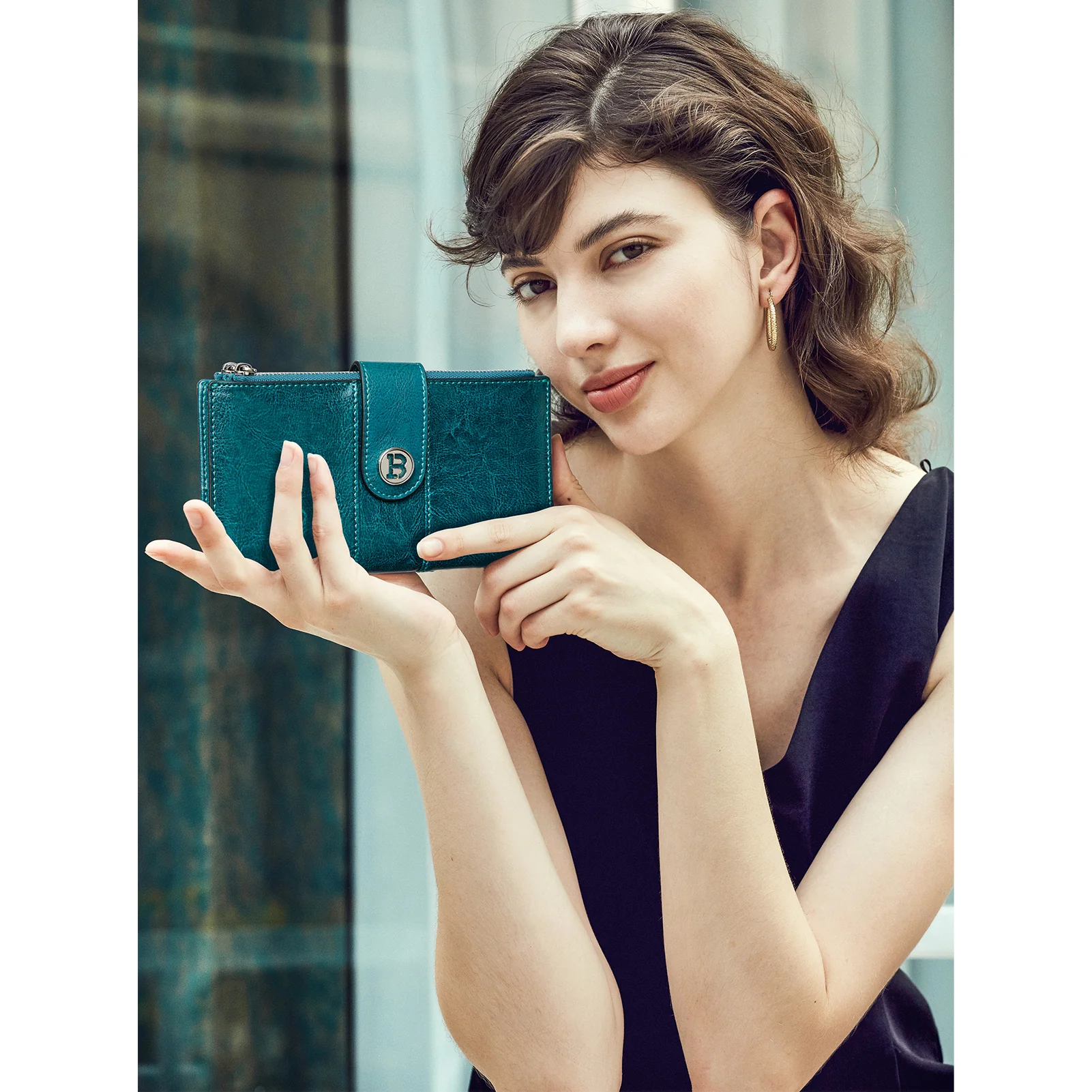 Lomy Real Leather Wallet Womens - RFID Blocking - Image 20