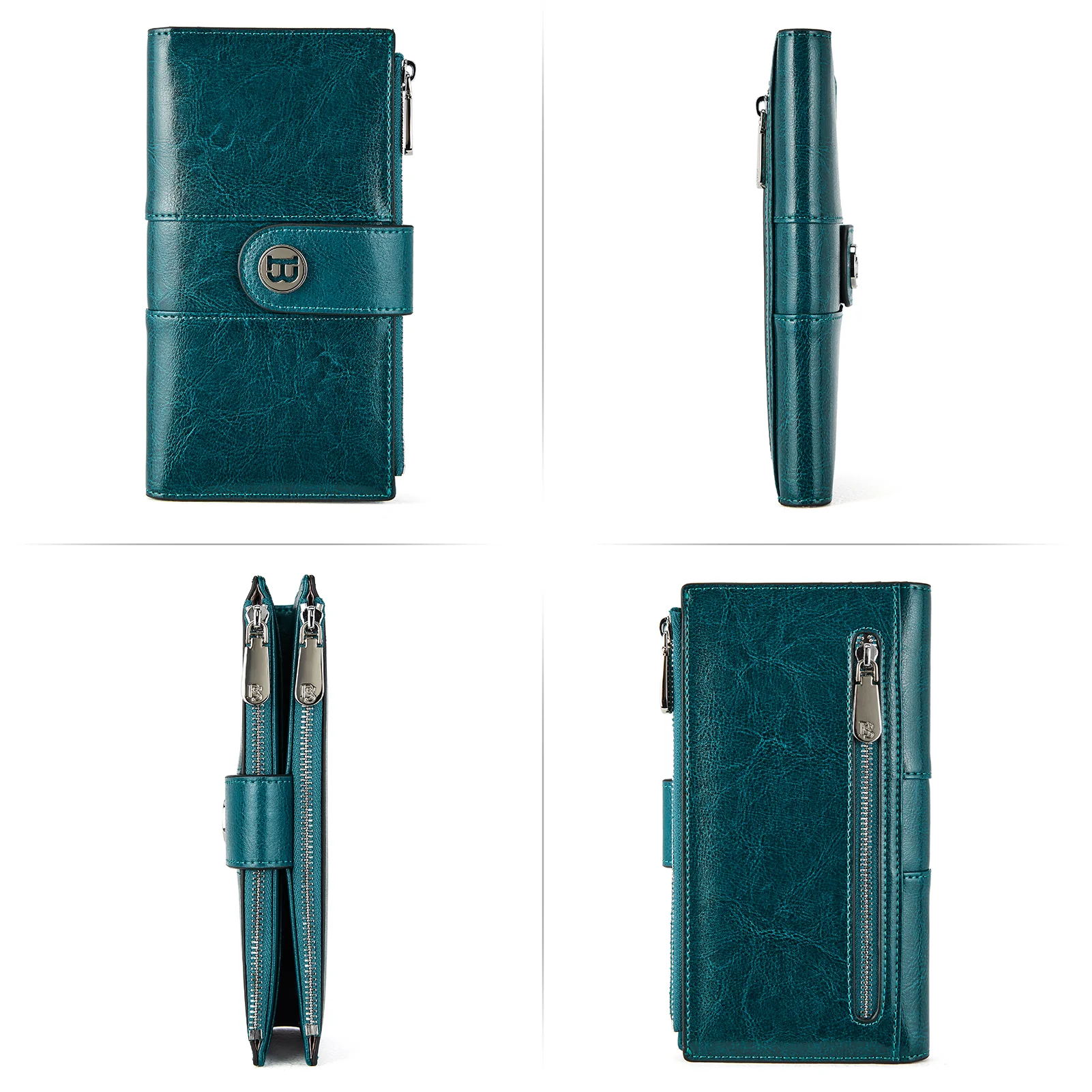 Lomy Real Leather Wallet Womens - RFID Blocking - Image 24