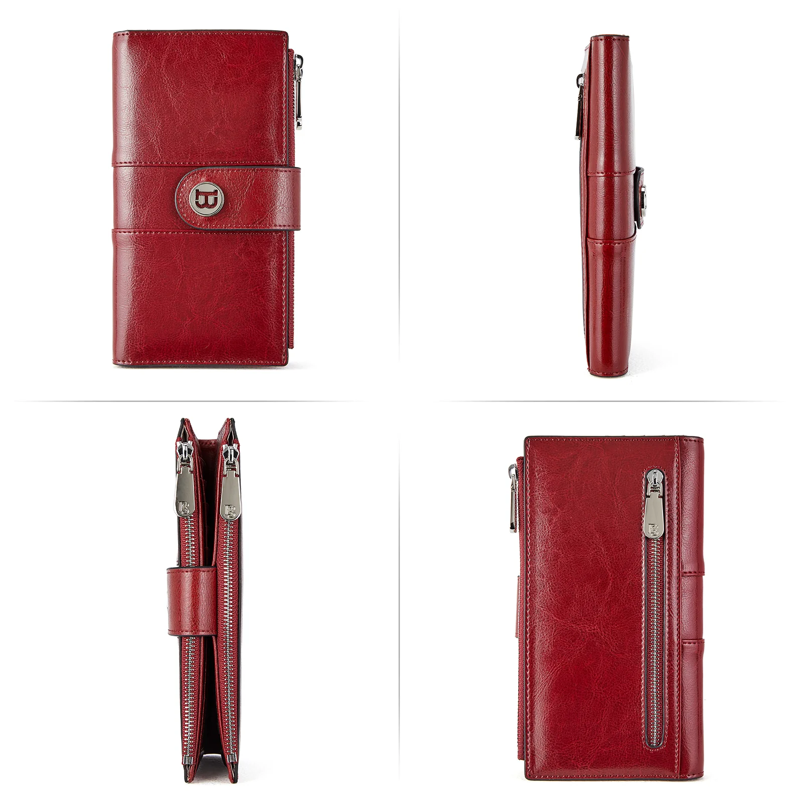 Lomy Real Leather Wallet Womens - RFID Blocking - Image 33