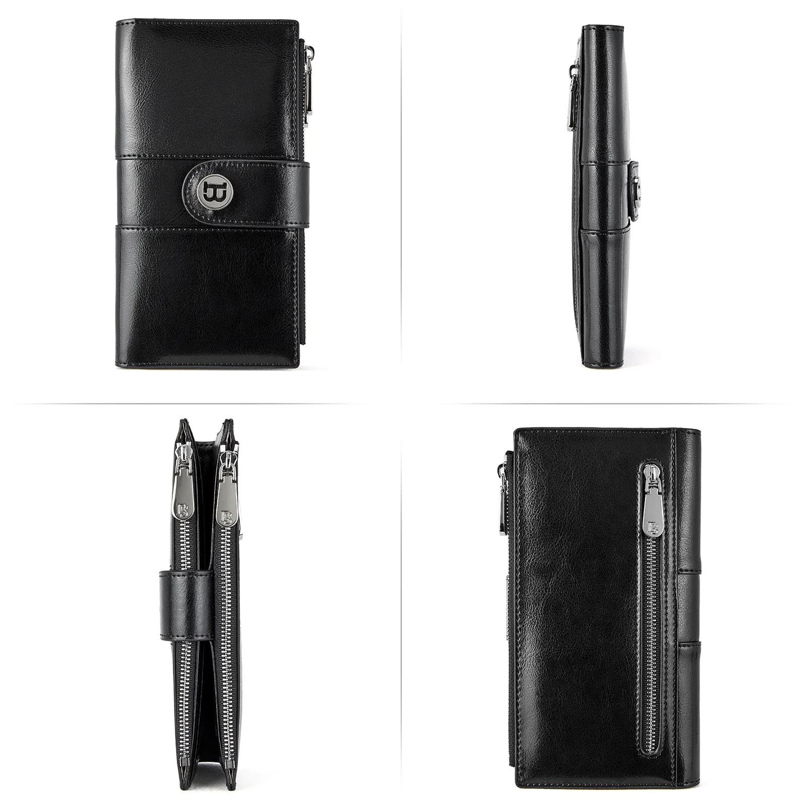 Lomy Real Leather Wallet Womens - RFID Blocking - Image 42