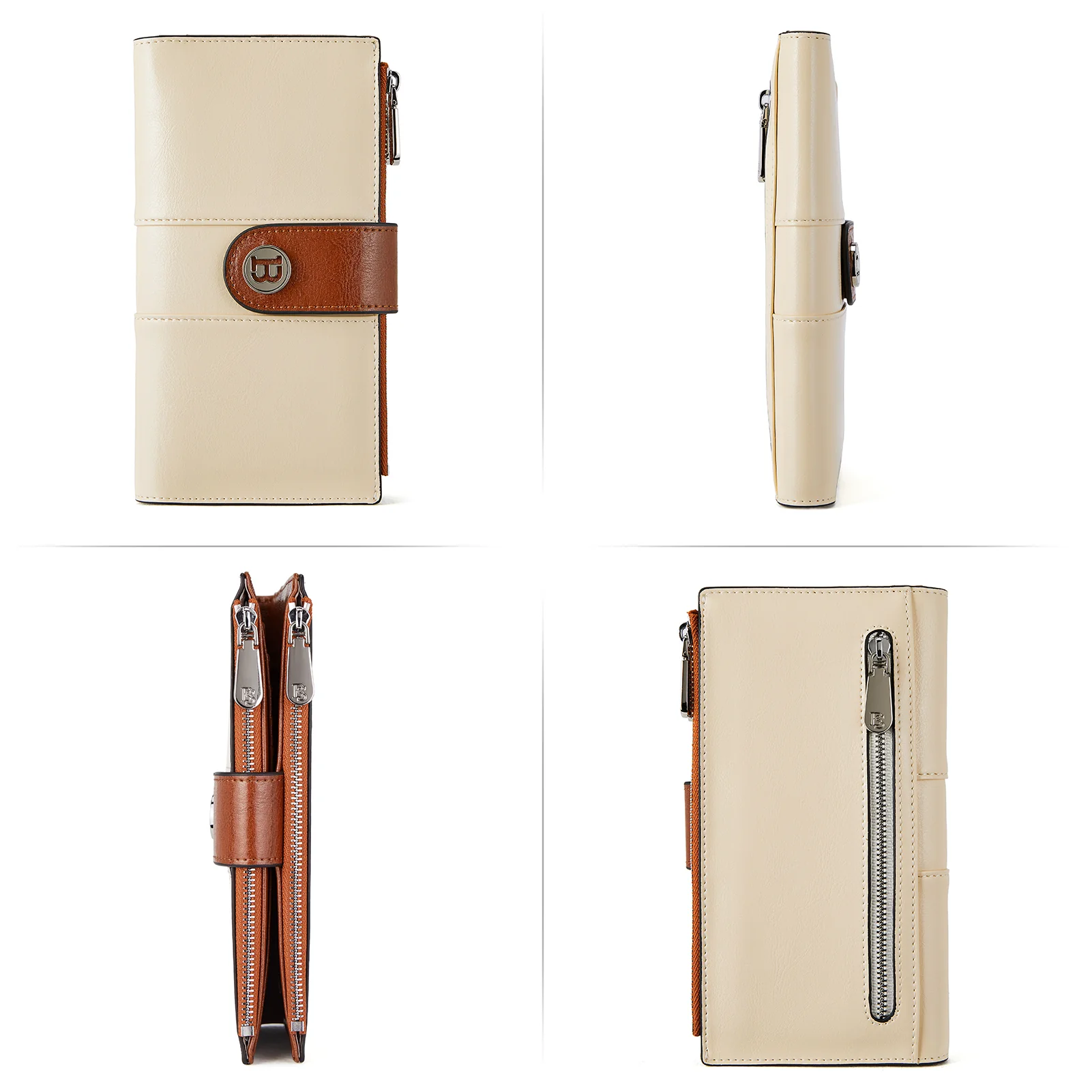 Lomy Real Leather Wallet Womens - RFID Blocking - Image 5