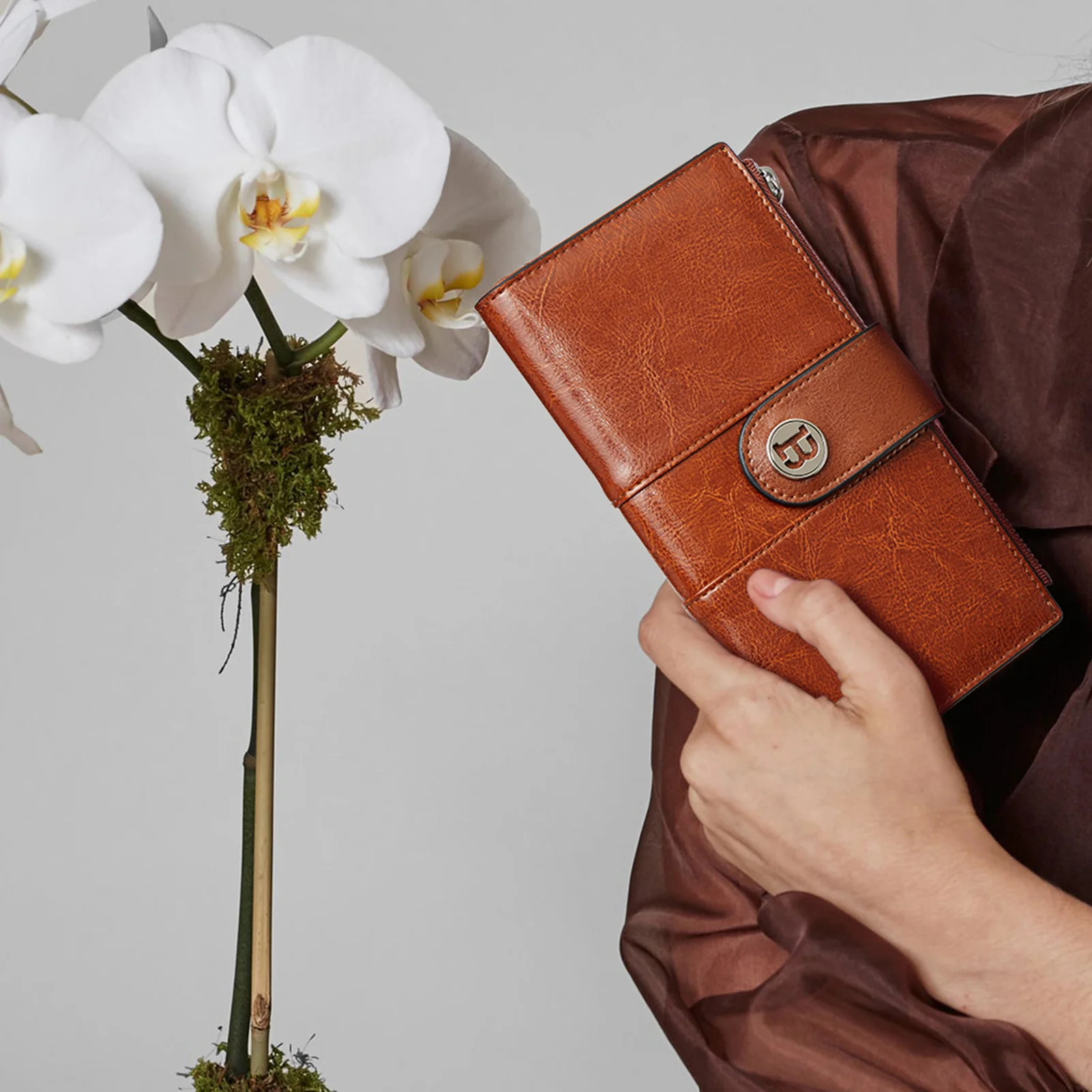 Lomy Real Leather Wallet Womens - RFID Blocking - Image 9