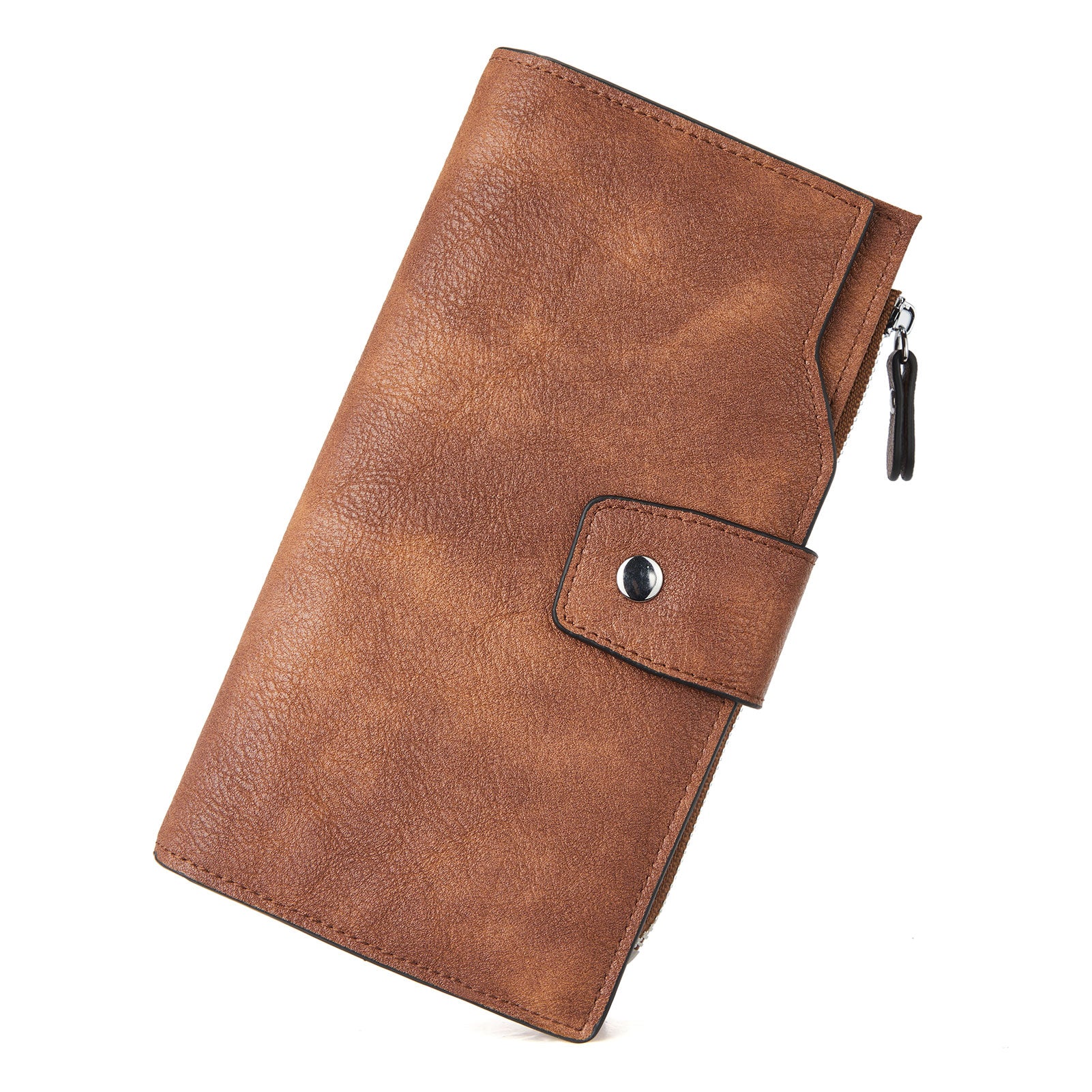 BOSTANTEN Womens Wallet Leather Wallets Large Capacity Cash Cluth Purses Coffee Rough Grain - Image 32