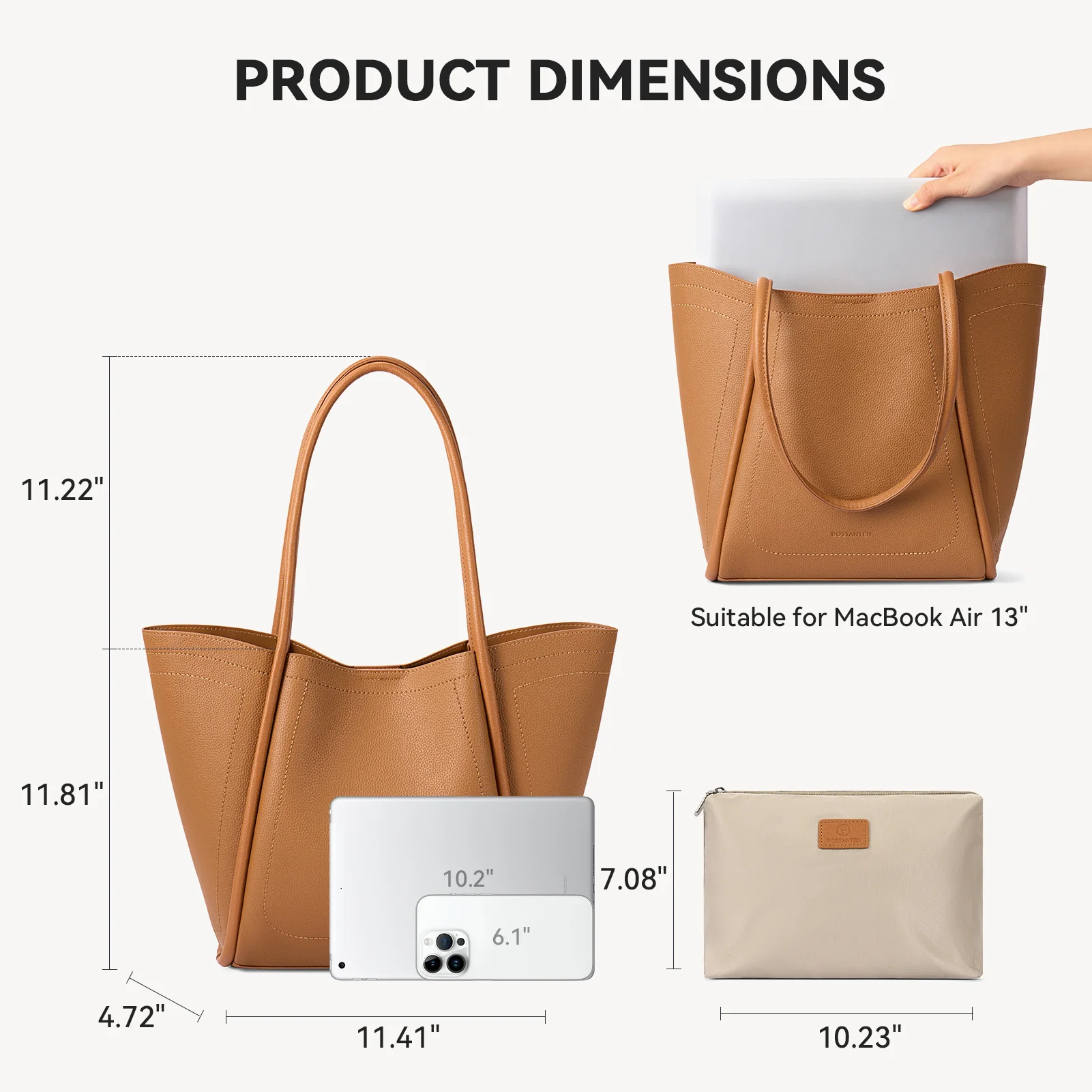 Claire Lightweight Designer Tote – Sleek & Fashion-Forward - Image 21