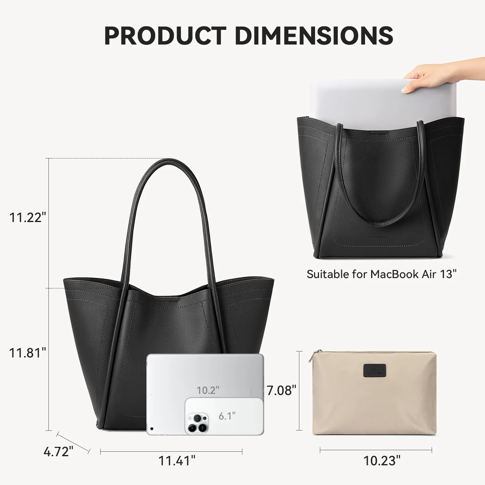 Claire Lightweight Designer Tote – Sleek & Fashion-Forward - Image 30