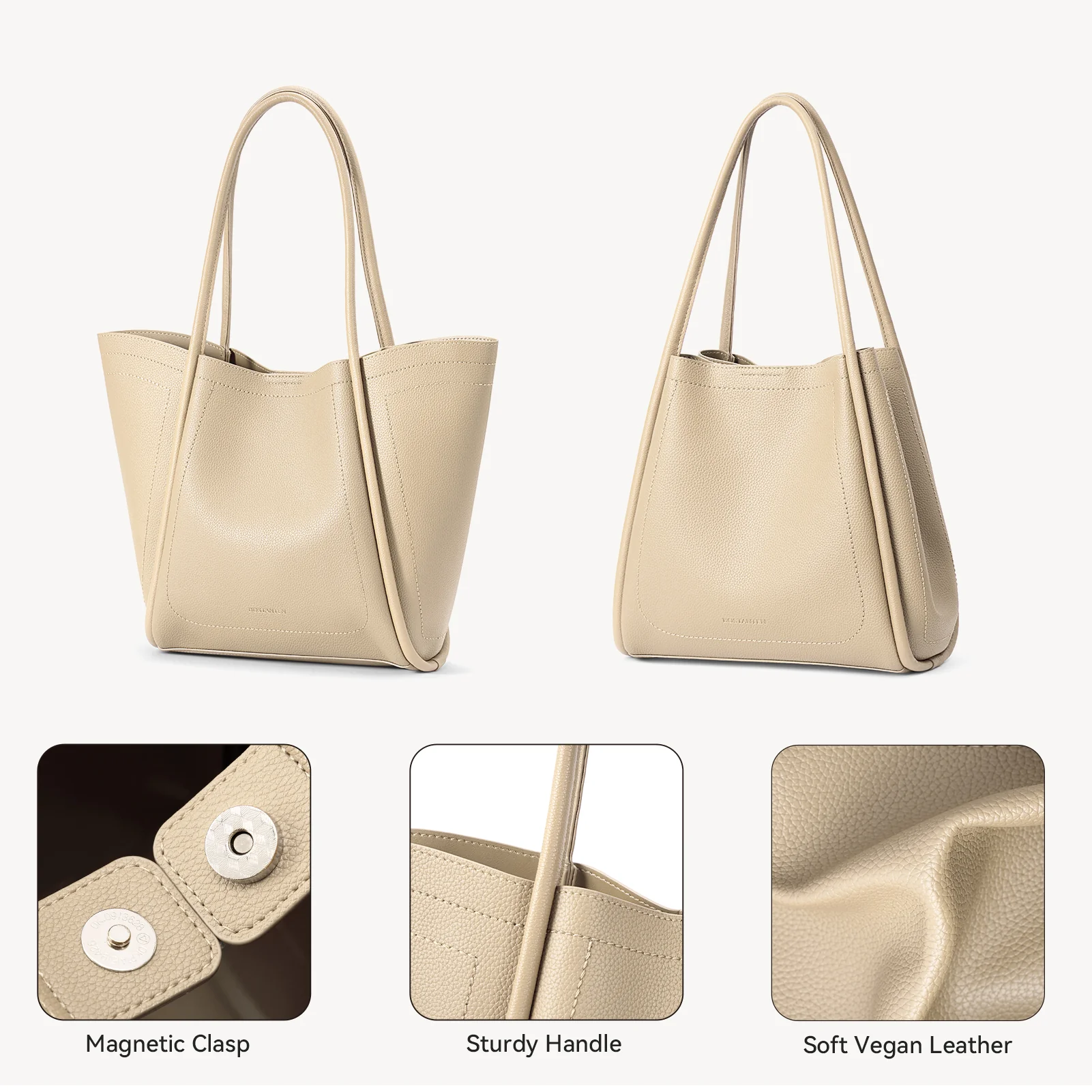 Claire Lightweight Designer Tote – Sleek & Fashion-Forward - Image 7