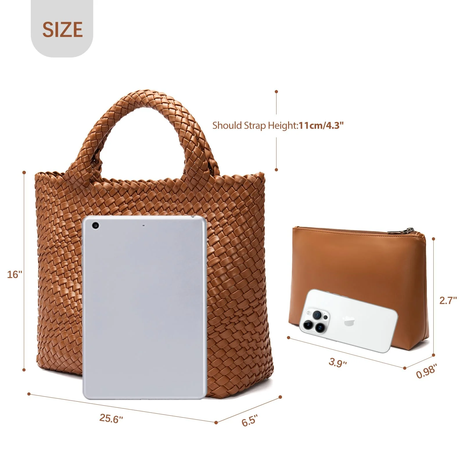 Cruze Handcrafted Woven Leather Shoulder Bag For Summer - Image 12