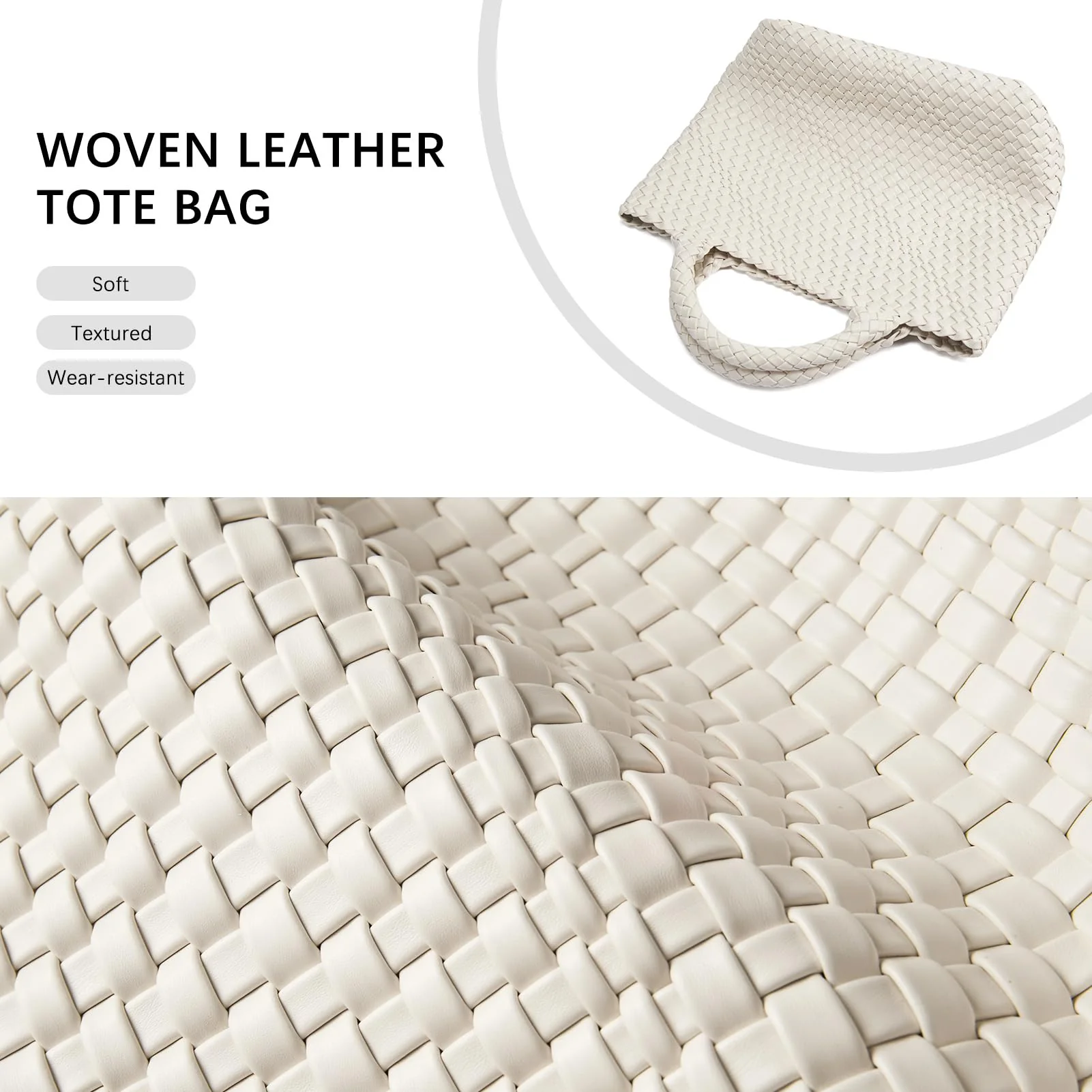 Cruze Handcrafted Woven Leather Shoulder Bag For Summer - Image 23